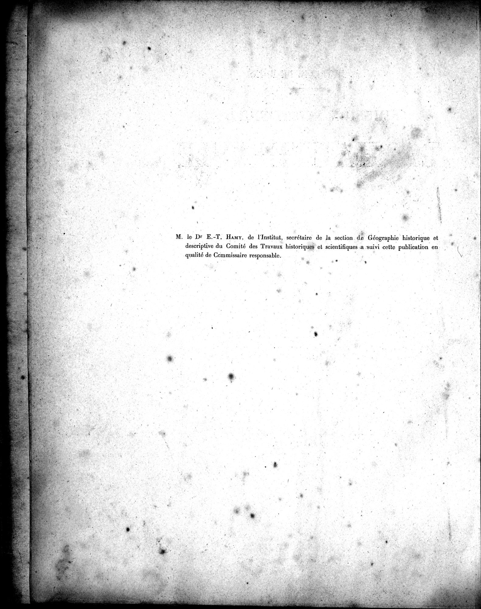 Mission Scientifique dans la Haute Asie 1890-1895 : vol.2 / Page 10 (Grayscale High Resolution Image)