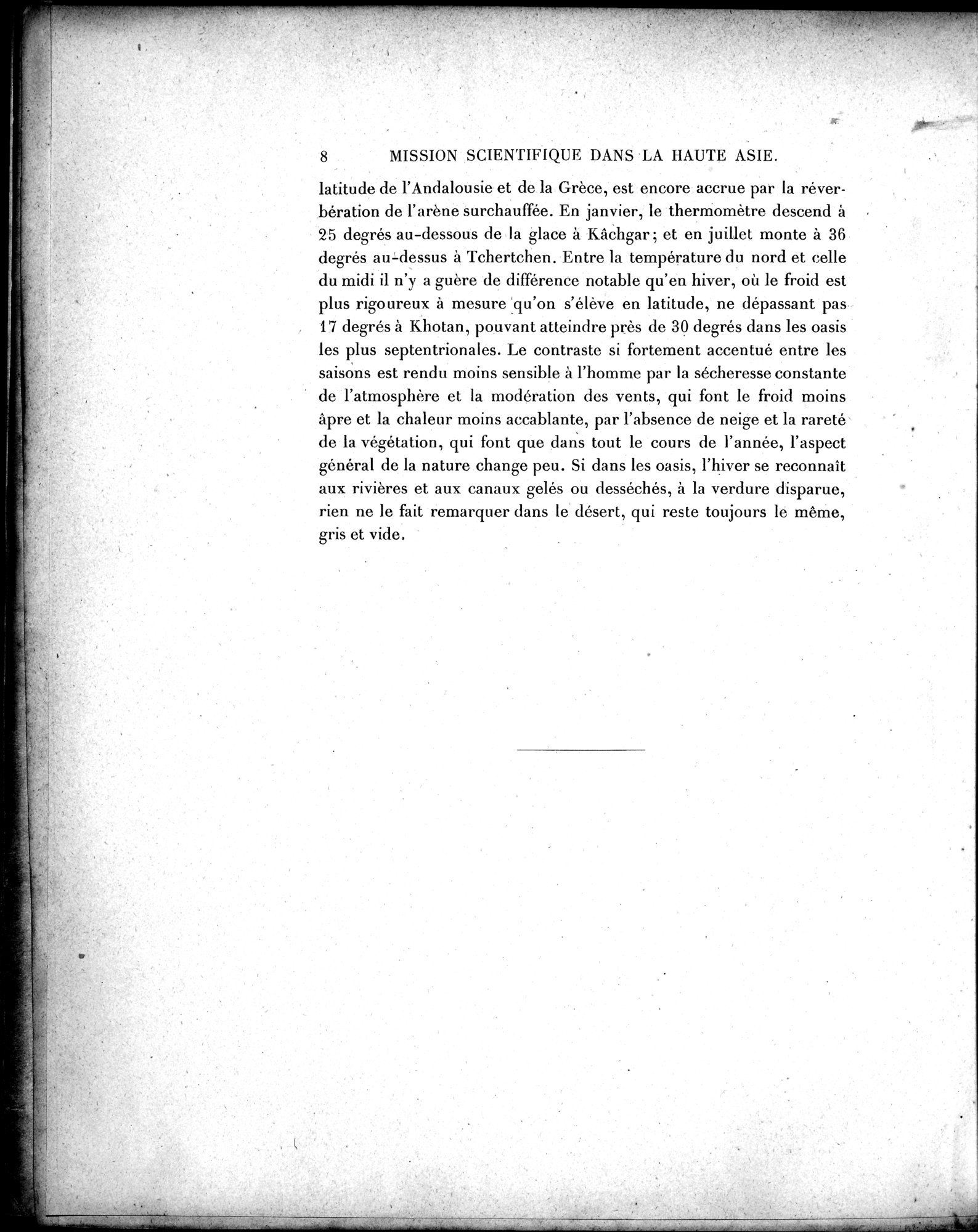 Mission Scientifique dans la Haute Asie 1890-1895 : vol.2 / Page 18 (Grayscale High Resolution Image)