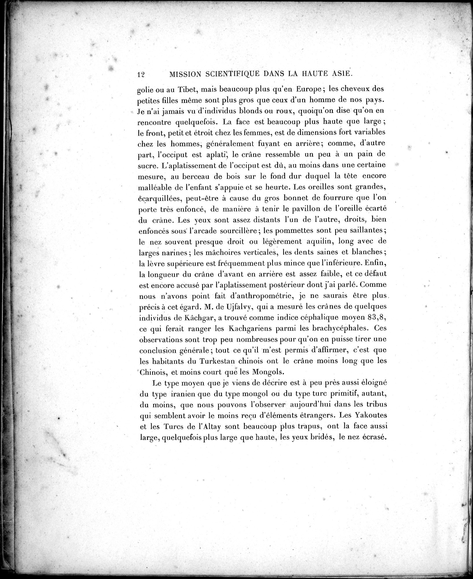 Mission Scientifique dans la Haute Asie 1890-1895 : vol.2 / Page 22 (Grayscale High Resolution Image)