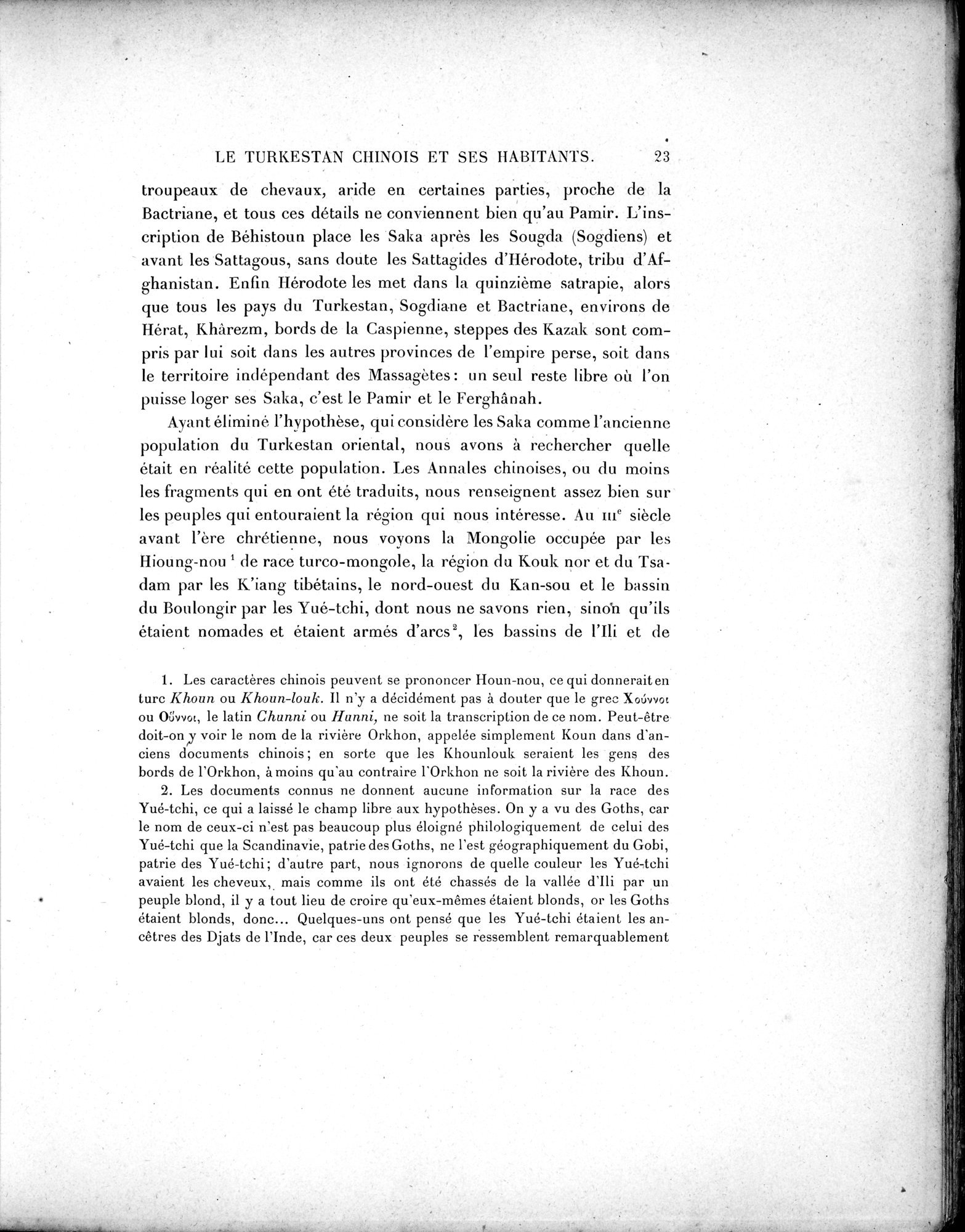 Mission Scientifique dans la Haute Asie 1890-1895 : vol.2 / 35 ページ（白黒高解像度画像）