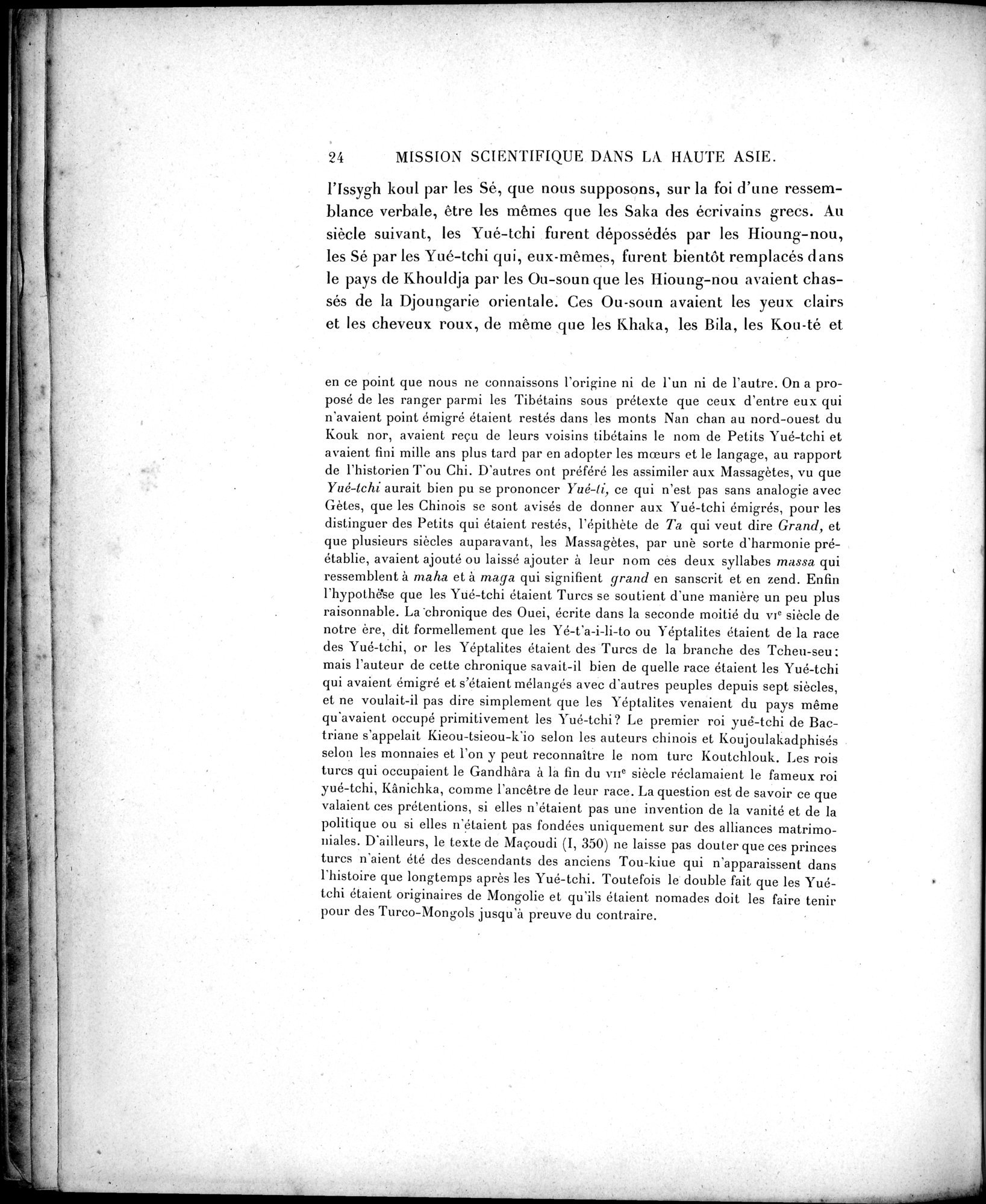 Mission Scientifique dans la Haute Asie 1890-1895 : vol.2 / Page 36 (Grayscale High Resolution Image)