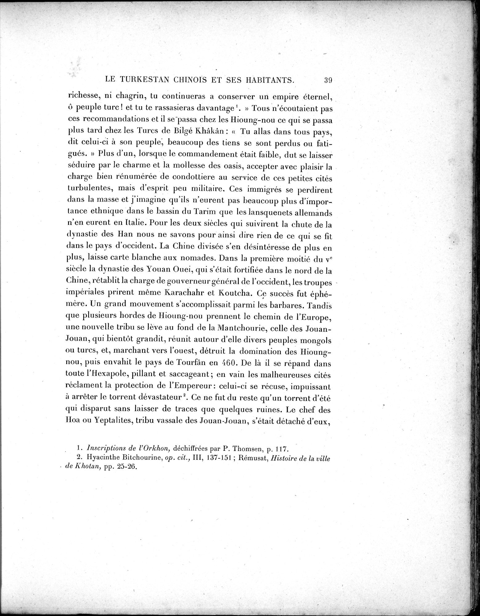Mission Scientifique dans la Haute Asie 1890-1895 : vol.2 / Page 51 (Grayscale High Resolution Image)