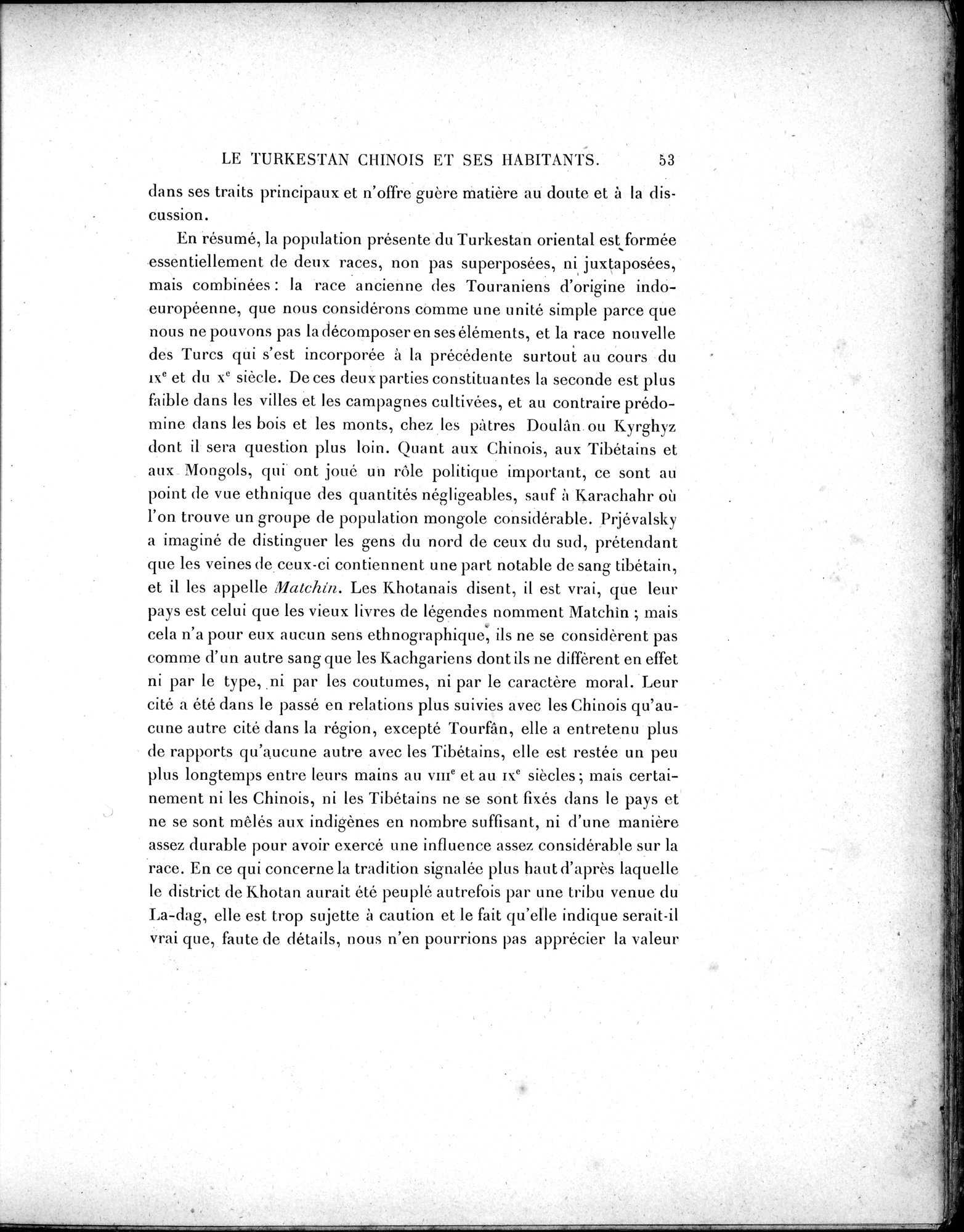 Mission Scientifique dans la Haute Asie 1890-1895 : vol.2 / Page 65 (Grayscale High Resolution Image)