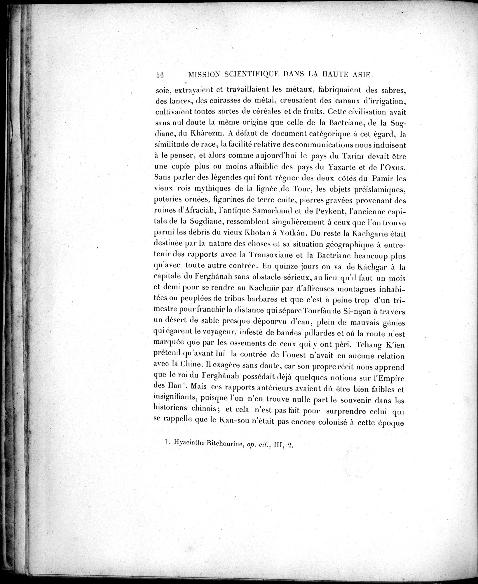 Mission Scientifique dans la Haute Asie 1890-1895 : vol.2 / 68 ページ（白黒高解像度画像）