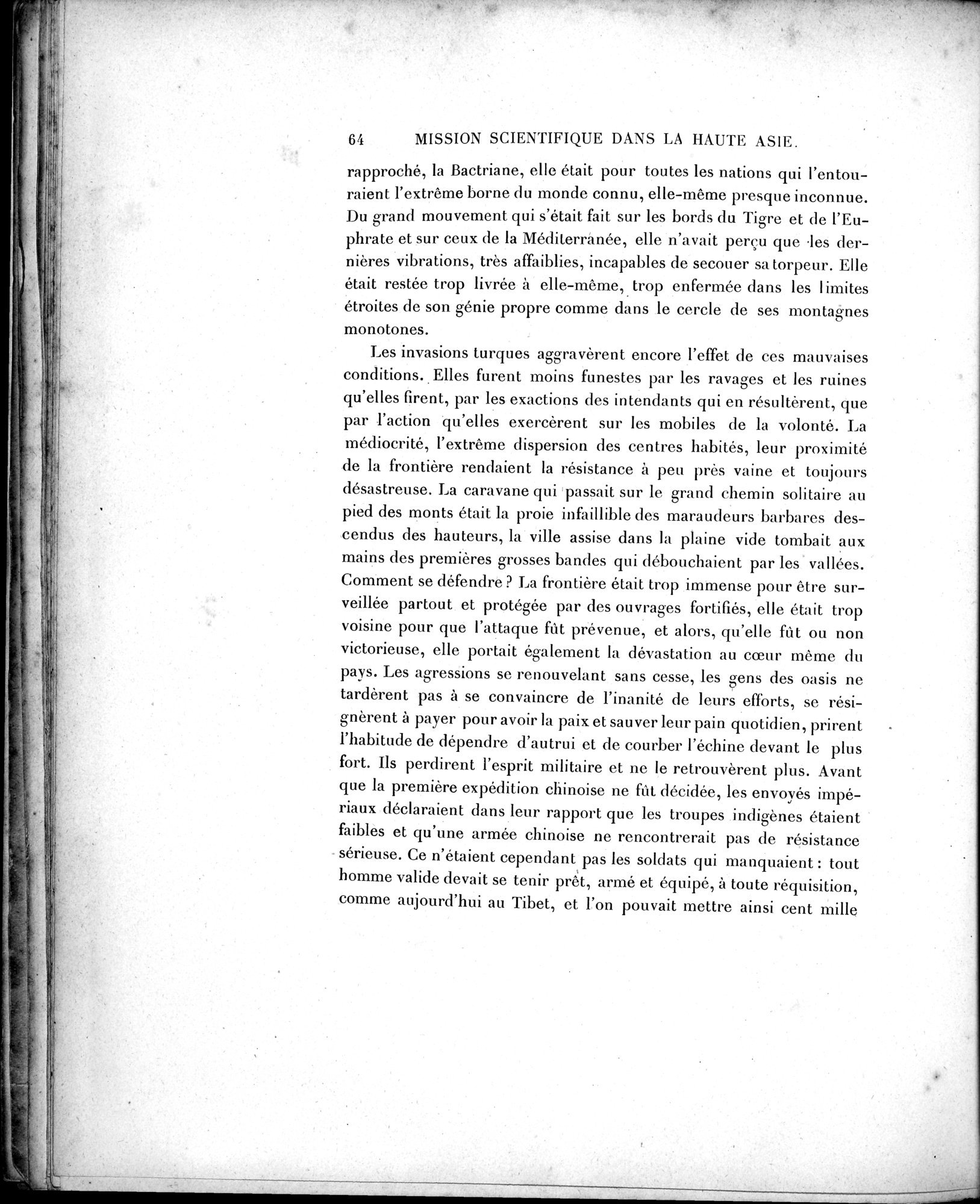 Mission Scientifique dans la Haute Asie 1890-1895 : vol.2 / Page 76 (Grayscale High Resolution Image)
