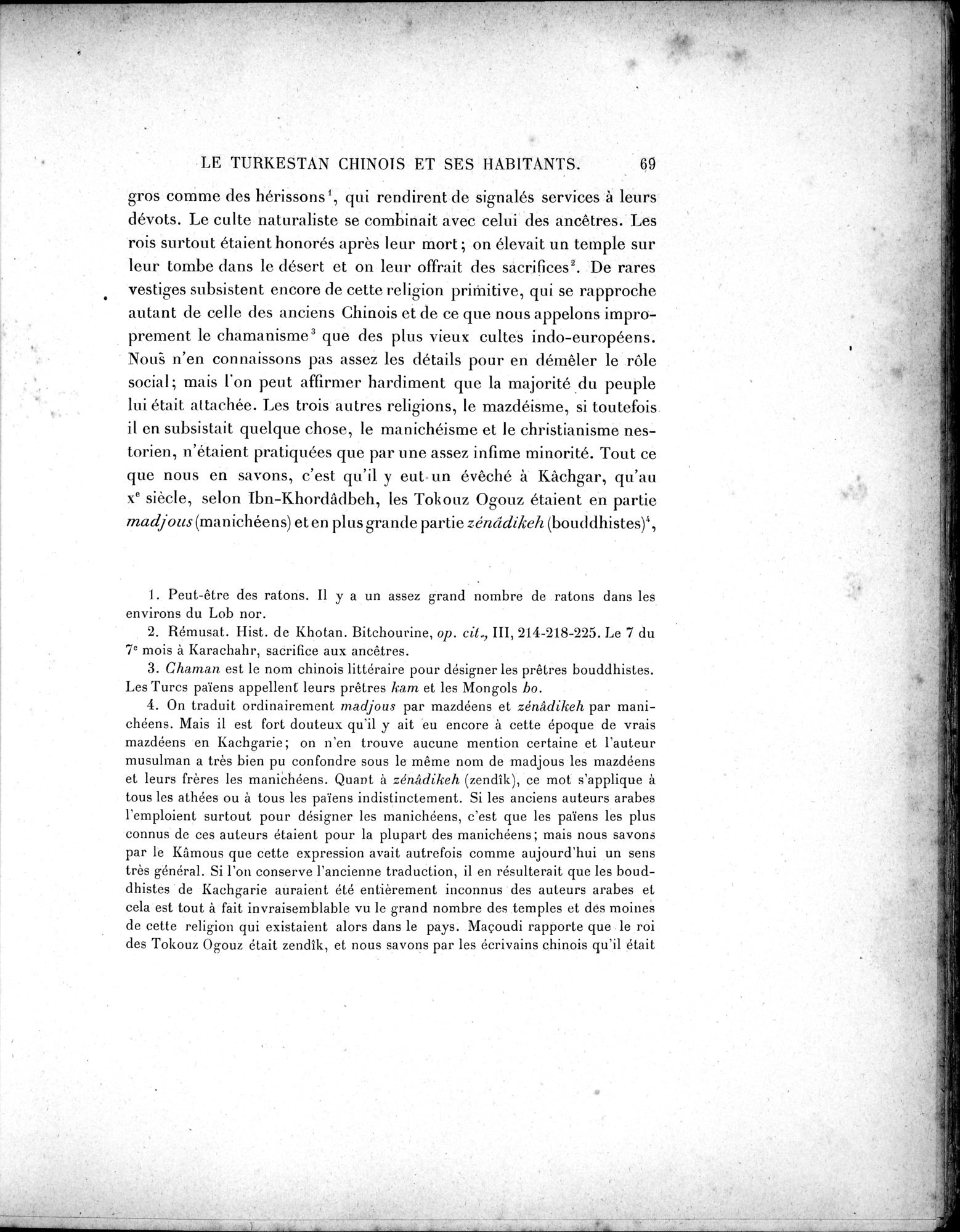 Mission Scientifique dans la Haute Asie 1890-1895 : vol.2 / Page 81 (Grayscale High Resolution Image)