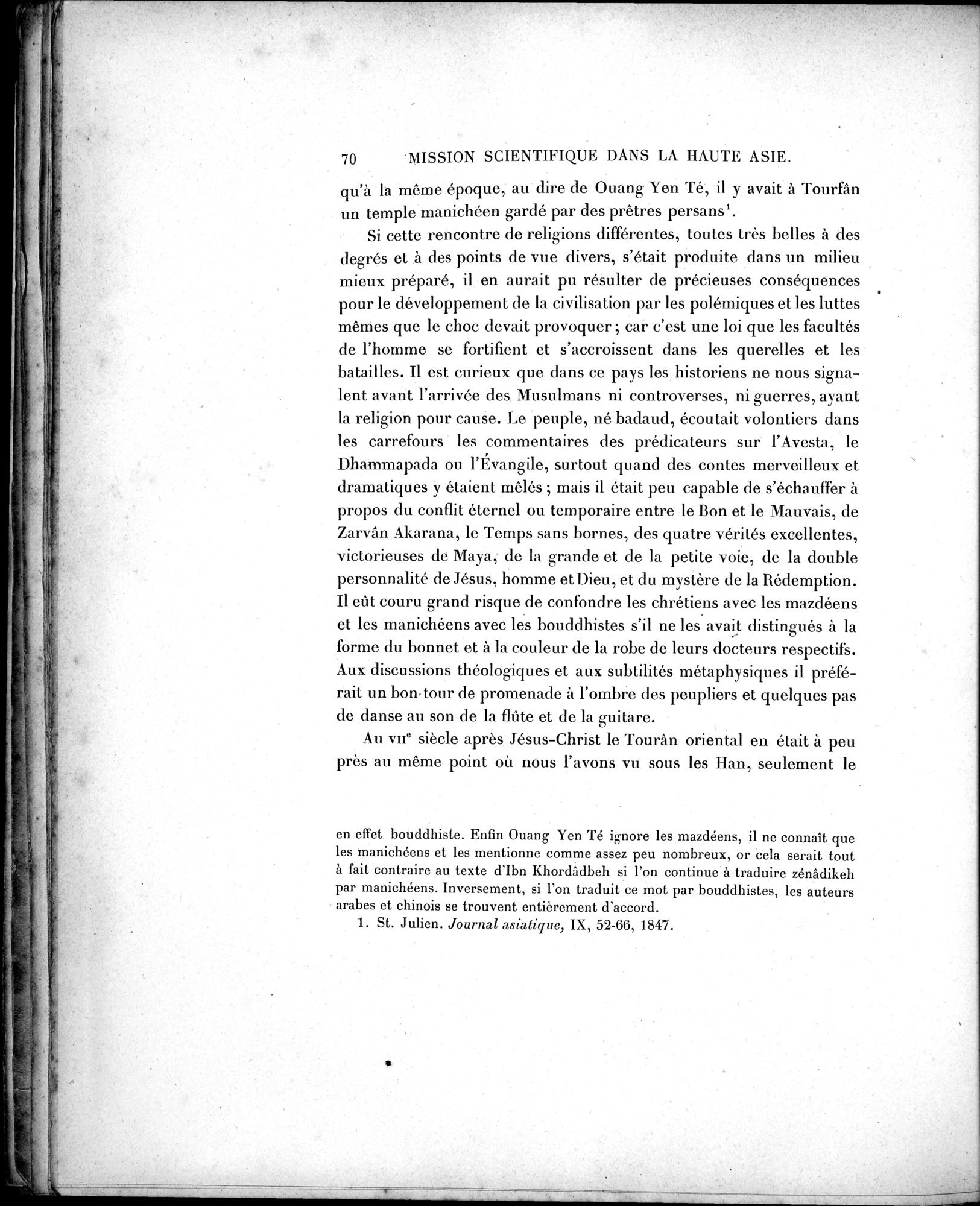 Mission Scientifique dans la Haute Asie 1890-1895 : vol.2 / 82 ページ（白黒高解像度画像）