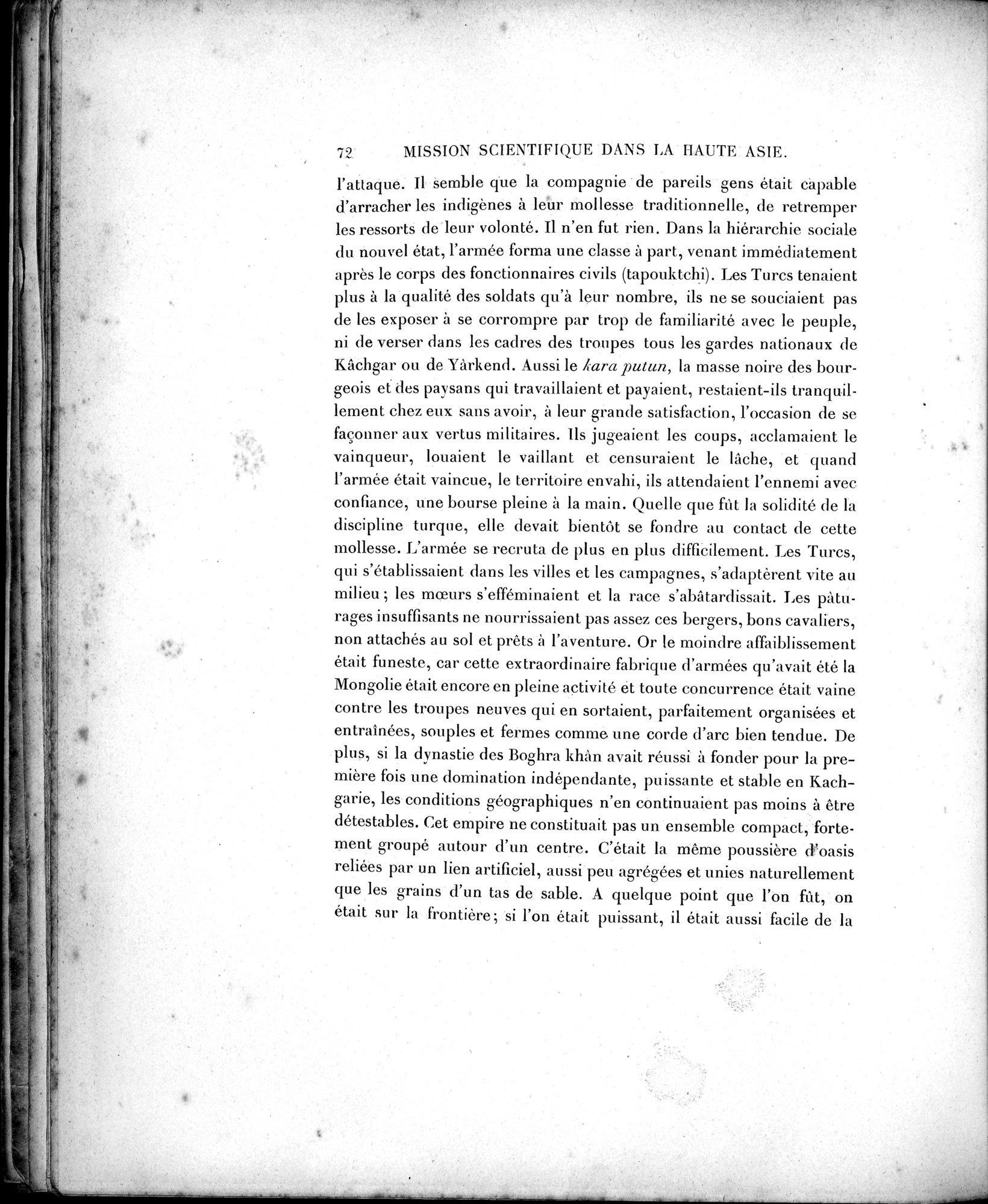 Mission Scientifique dans la Haute Asie 1890-1895 : vol.2 / 84 ページ（白黒高解像度画像）
