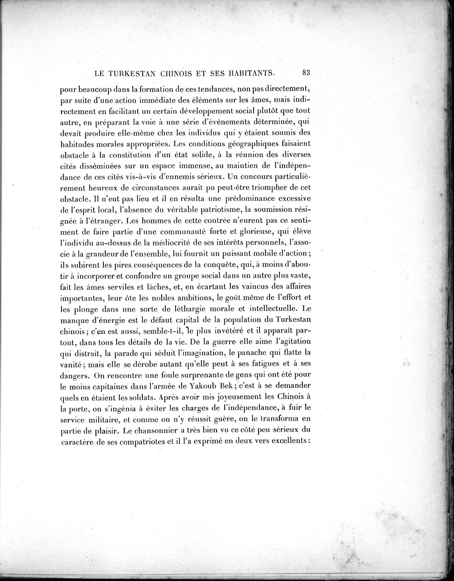 Mission Scientifique dans la Haute Asie 1890-1895 : vol.2 / 95 ページ（白黒高解像度画像）