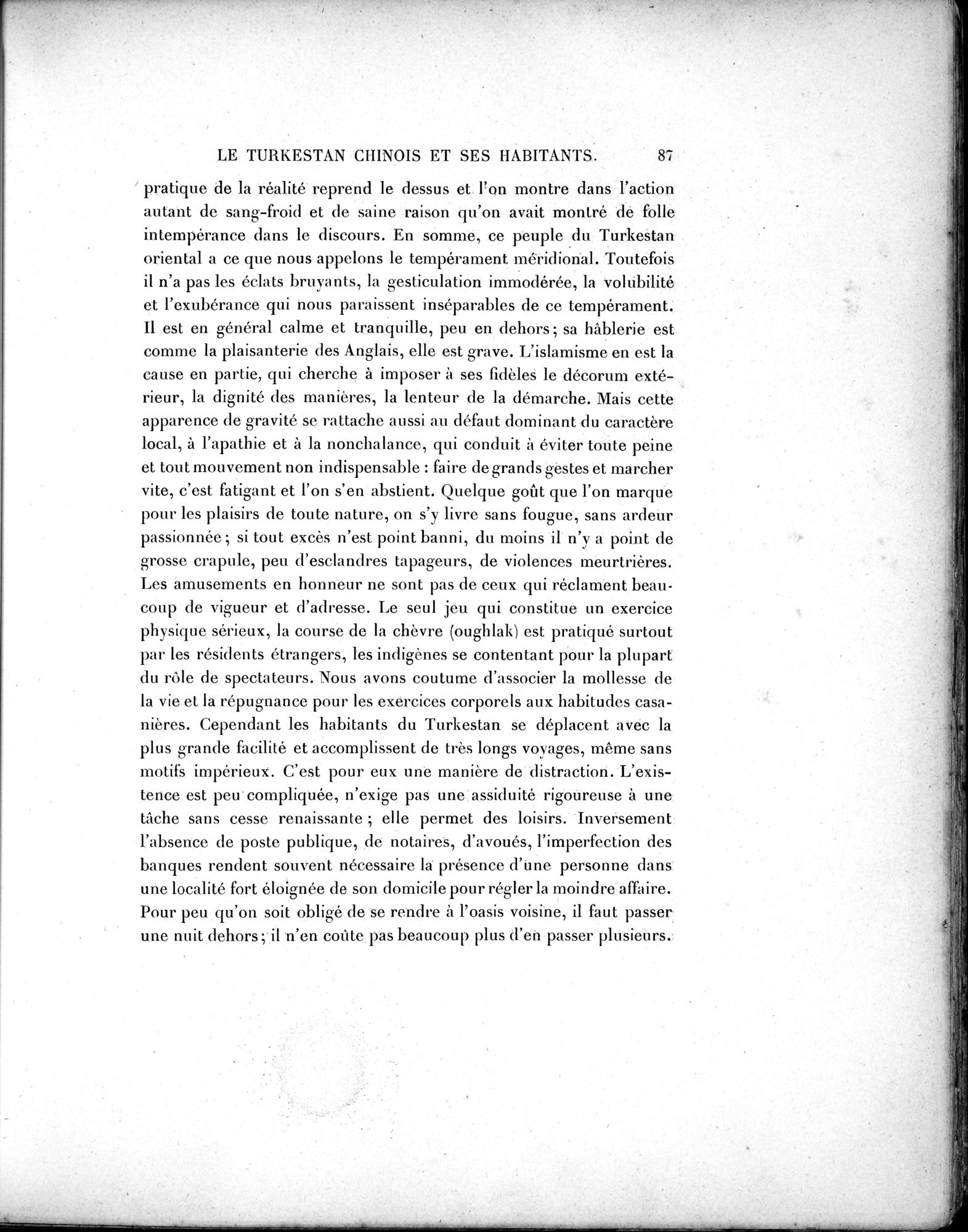 Mission Scientifique dans la Haute Asie 1890-1895 : vol.2 / 99 ページ（白黒高解像度画像）