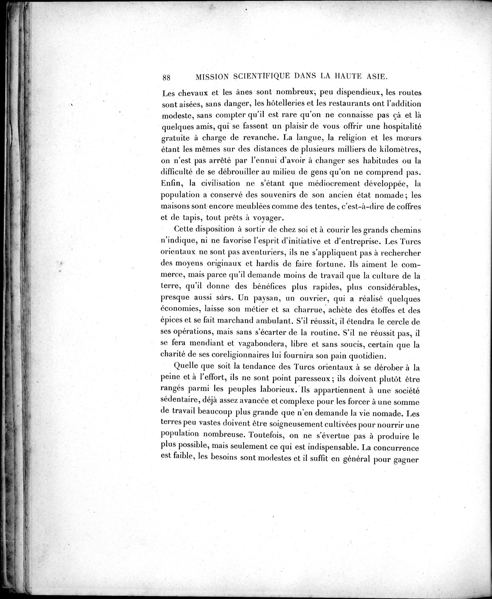 Mission Scientifique dans la Haute Asie 1890-1895 : vol.2 / 100 ページ（白黒高解像度画像）