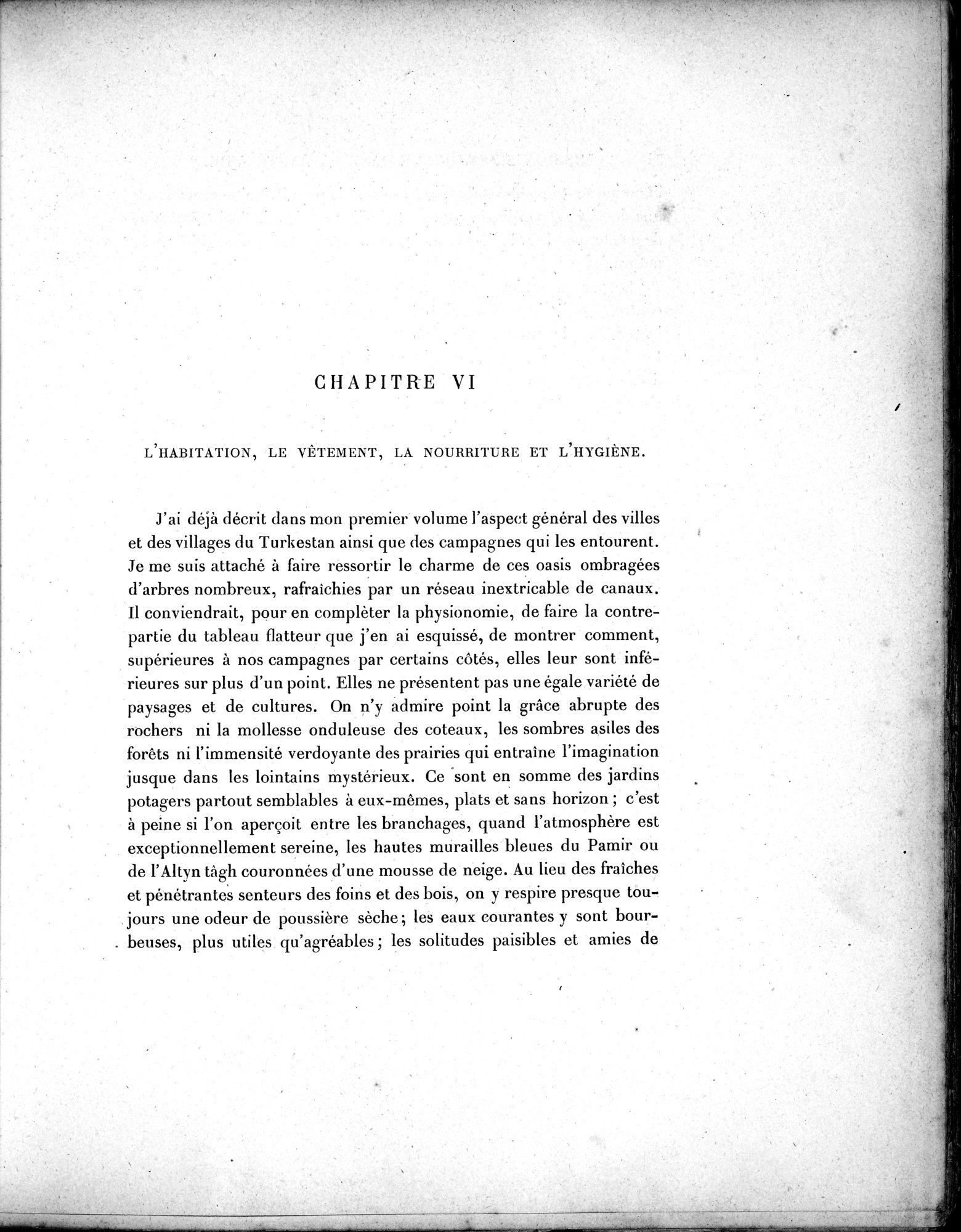 Mission Scientifique dans la Haute Asie 1890-1895 : vol.2 / 105 ページ（白黒高解像度画像）