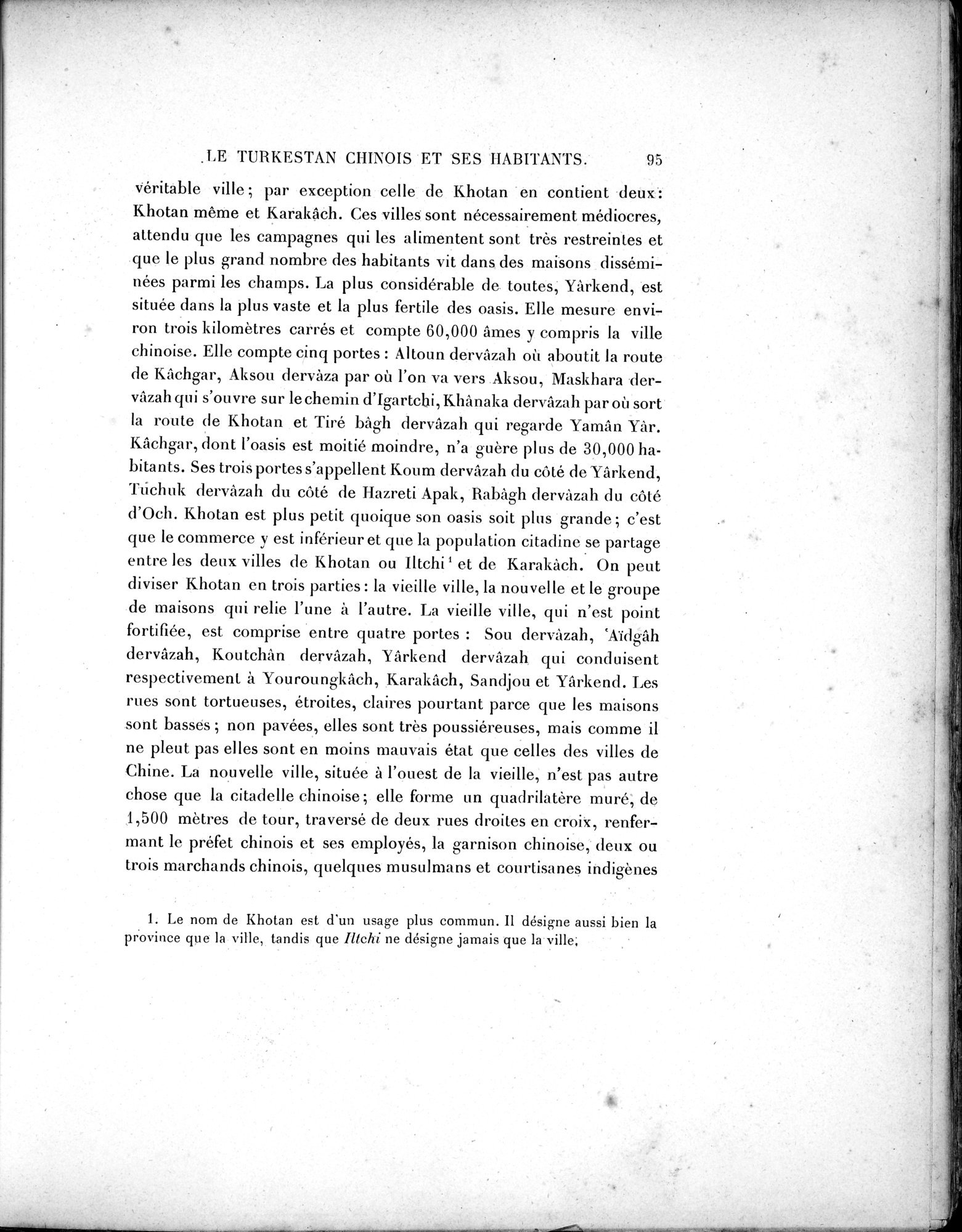 Mission Scientifique dans la Haute Asie 1890-1895 : vol.2 / Page 109 (Grayscale High Resolution Image)
