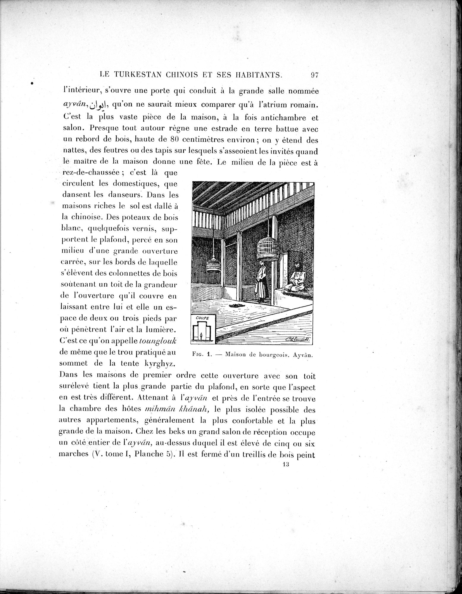 Mission Scientifique dans la Haute Asie 1890-1895 : vol.2 / 111 ページ（白黒高解像度画像）