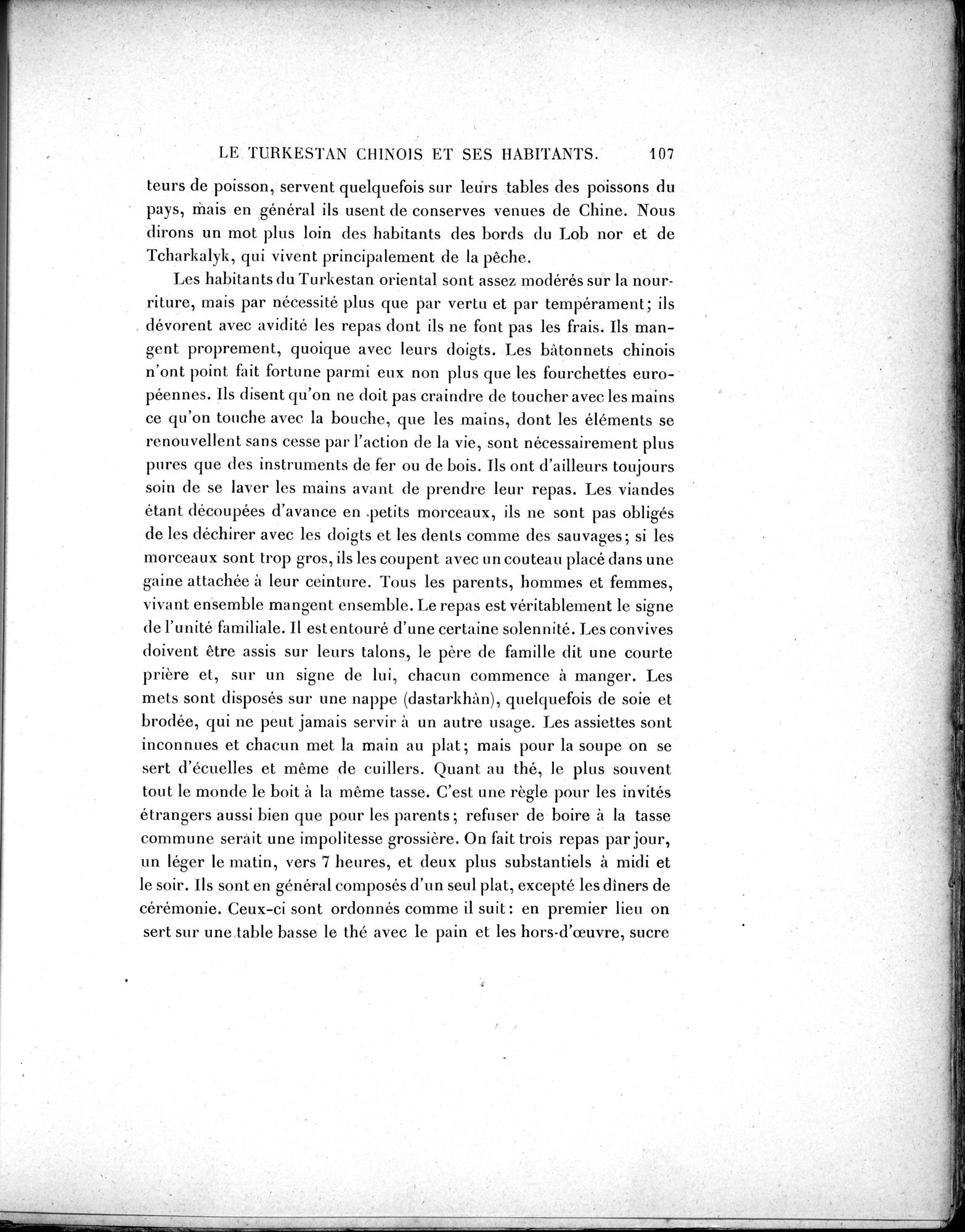 Mission Scientifique dans la Haute Asie 1890-1895 : vol.2 / Page 123 (Grayscale High Resolution Image)