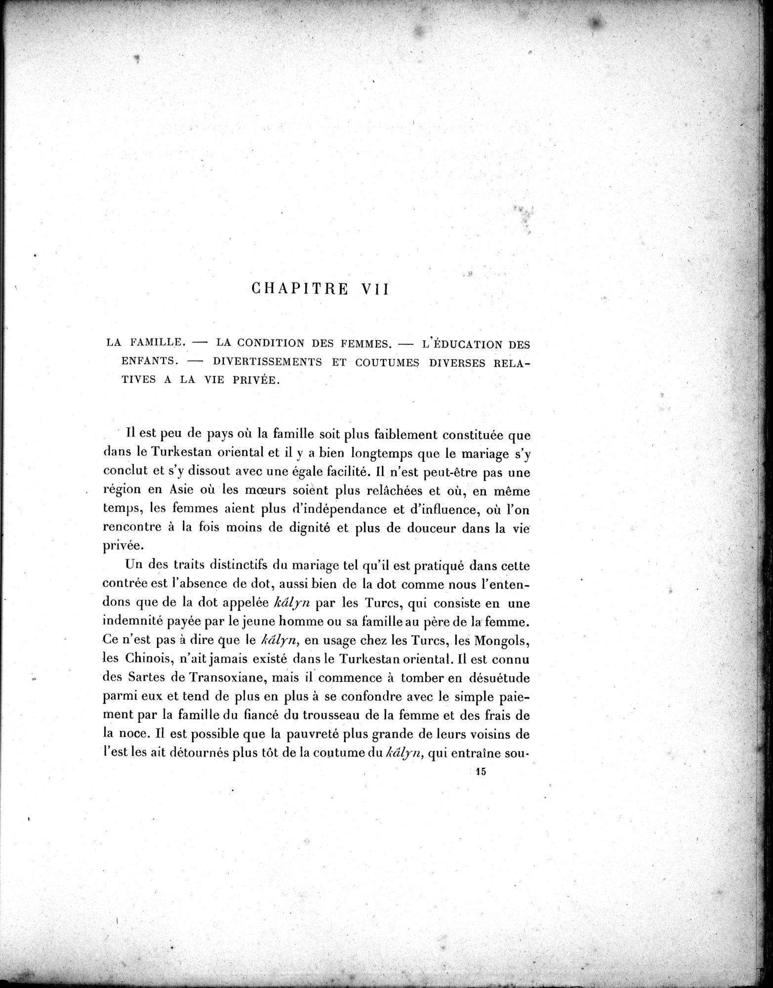 Mission Scientifique dans la Haute Asie 1890-1895 : vol.2 / 129 ページ（白黒高解像度画像）