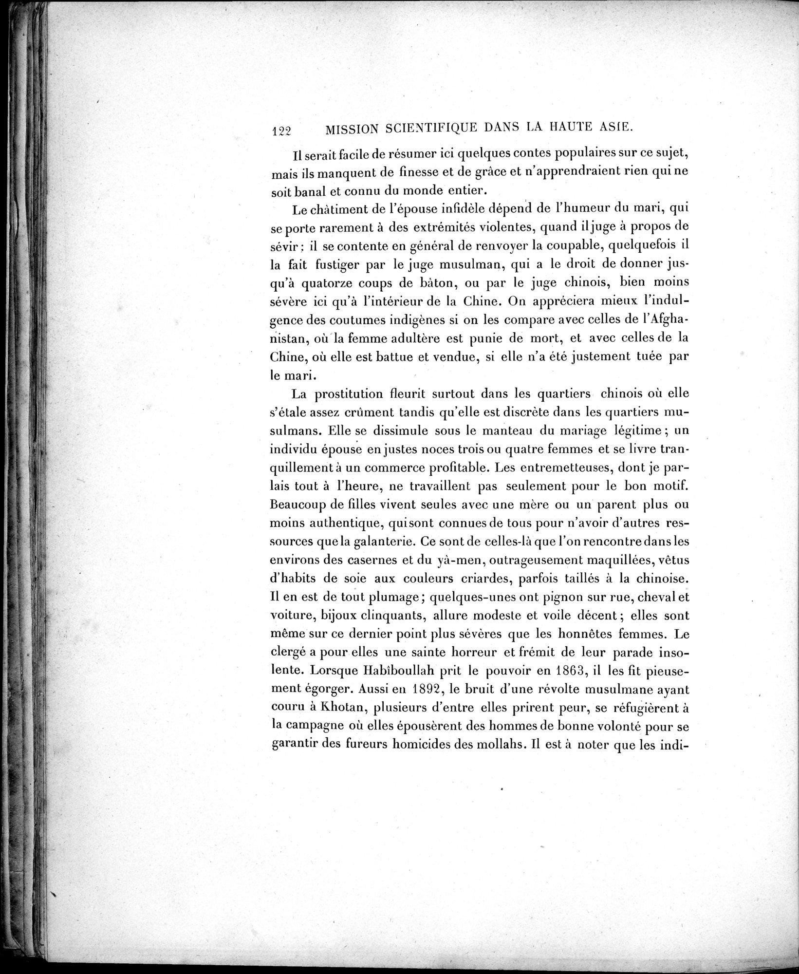 Mission Scientifique dans la Haute Asie 1890-1895 : vol.2 / Page 138 (Grayscale High Resolution Image)