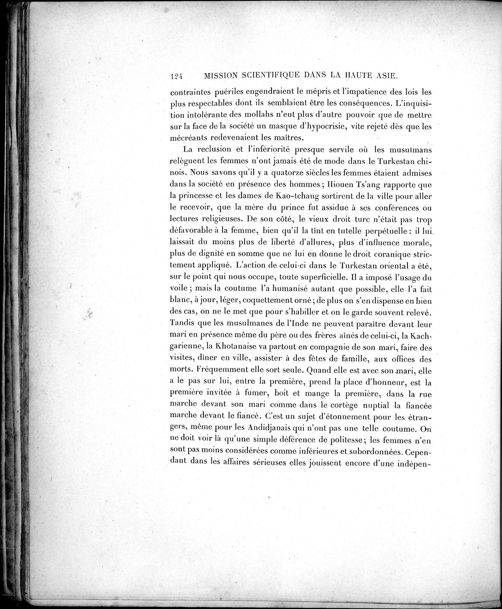 Mission Scientifique dans la Haute Asie 1890-1895 : vol.2 / Page 140 (Grayscale High Resolution Image)