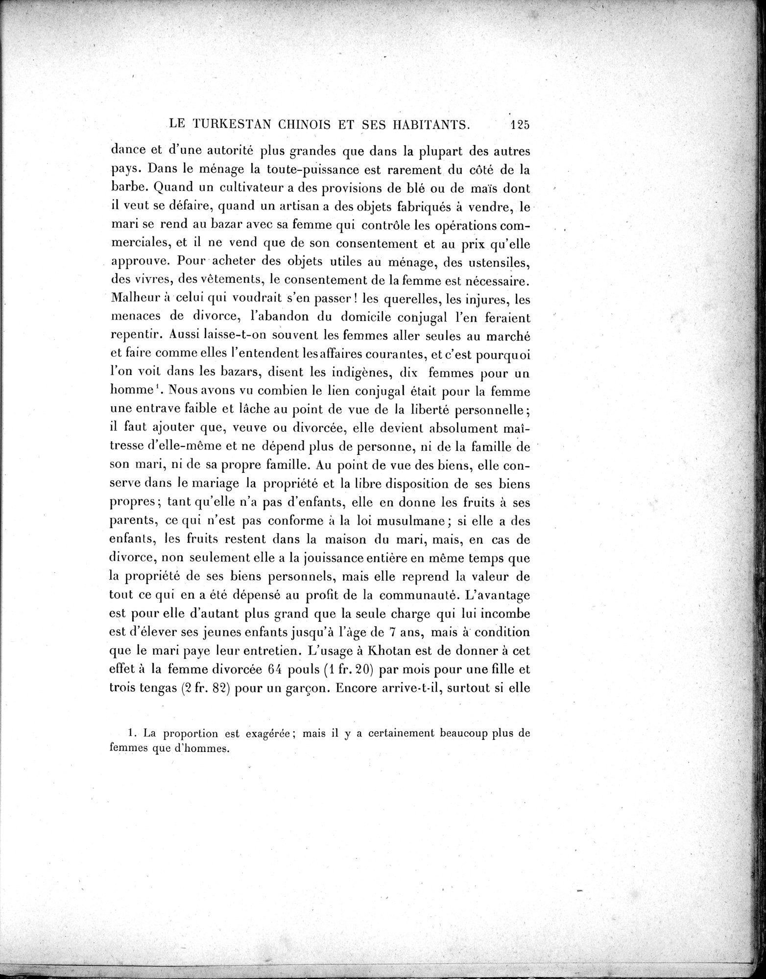 Mission Scientifique dans la Haute Asie 1890-1895 : vol.2 / Page 141 (Grayscale High Resolution Image)