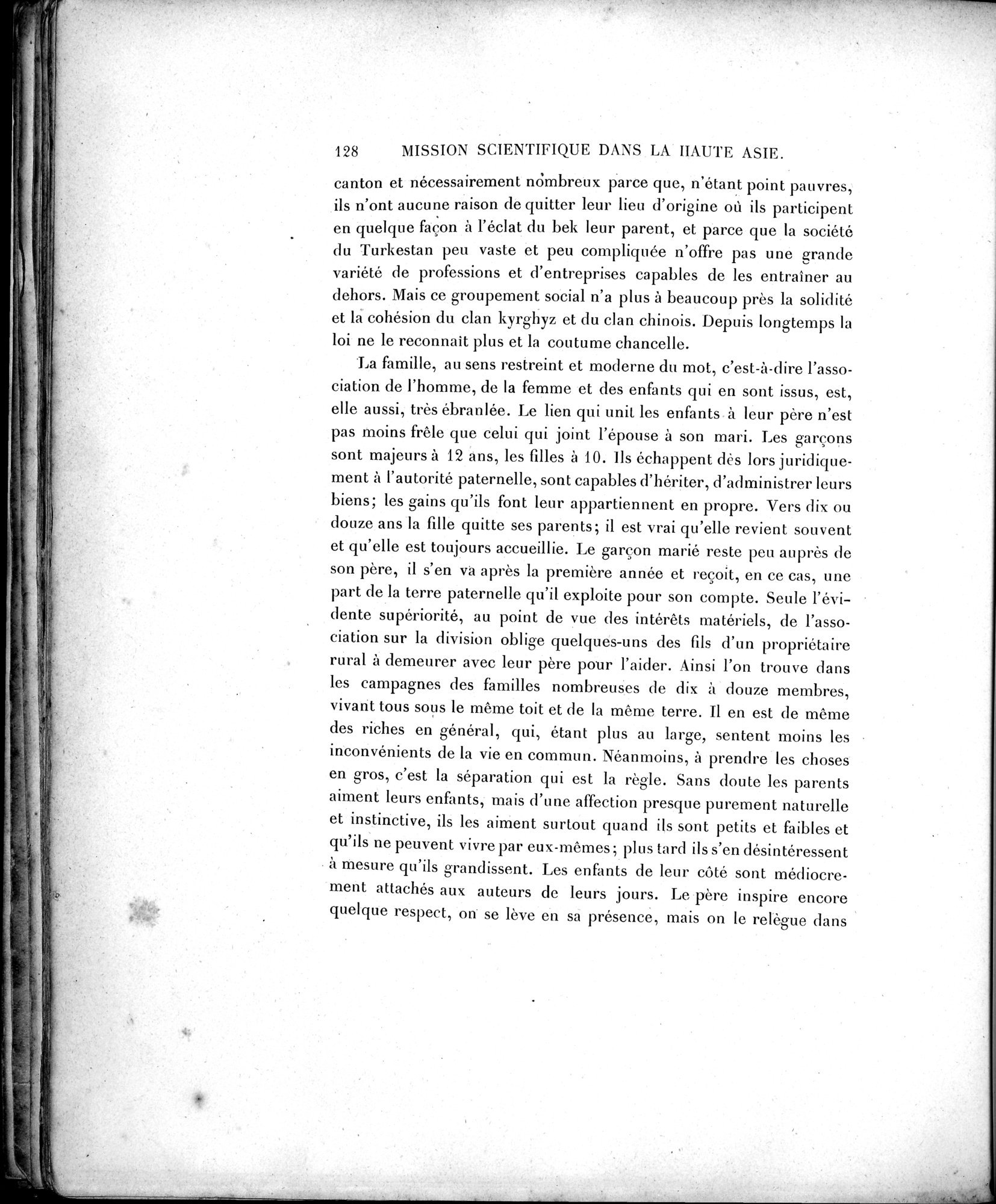 Mission Scientifique dans la Haute Asie 1890-1895 : vol.2 / Page 144 (Grayscale High Resolution Image)