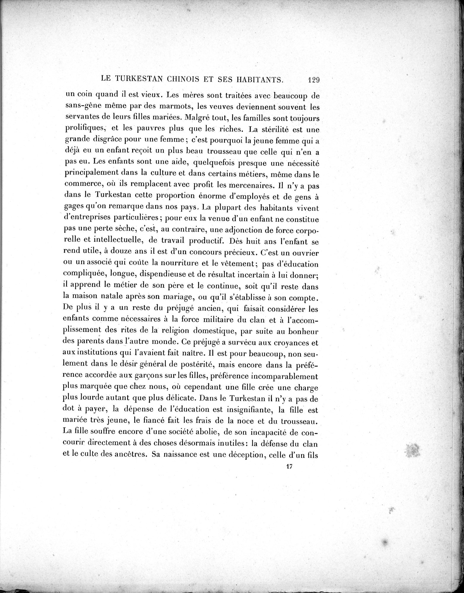 Mission Scientifique dans la Haute Asie 1890-1895 : vol.2 / Page 145 (Grayscale High Resolution Image)