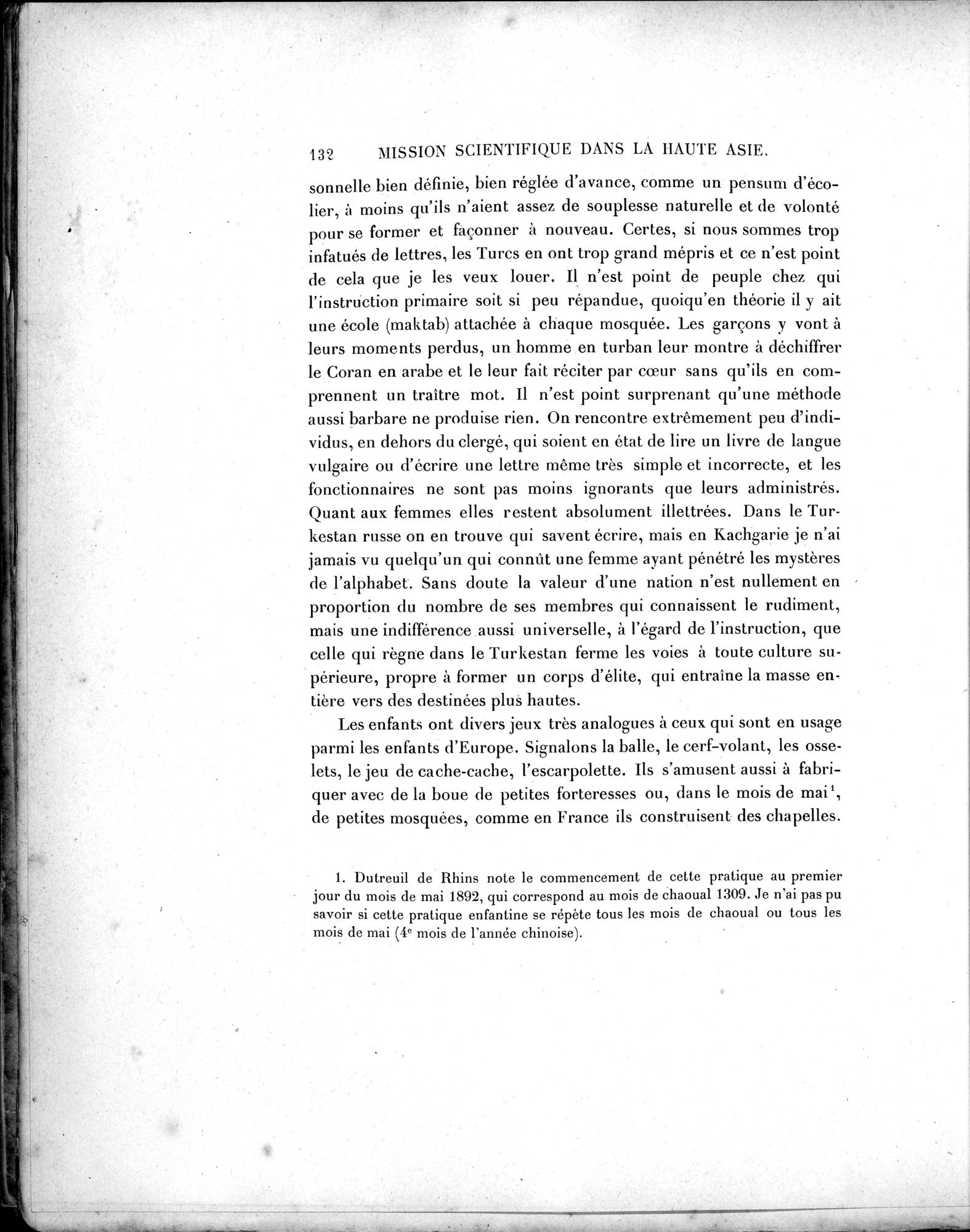 Mission Scientifique dans la Haute Asie 1890-1895 : vol.2 / 148 ページ（白黒高解像度画像）