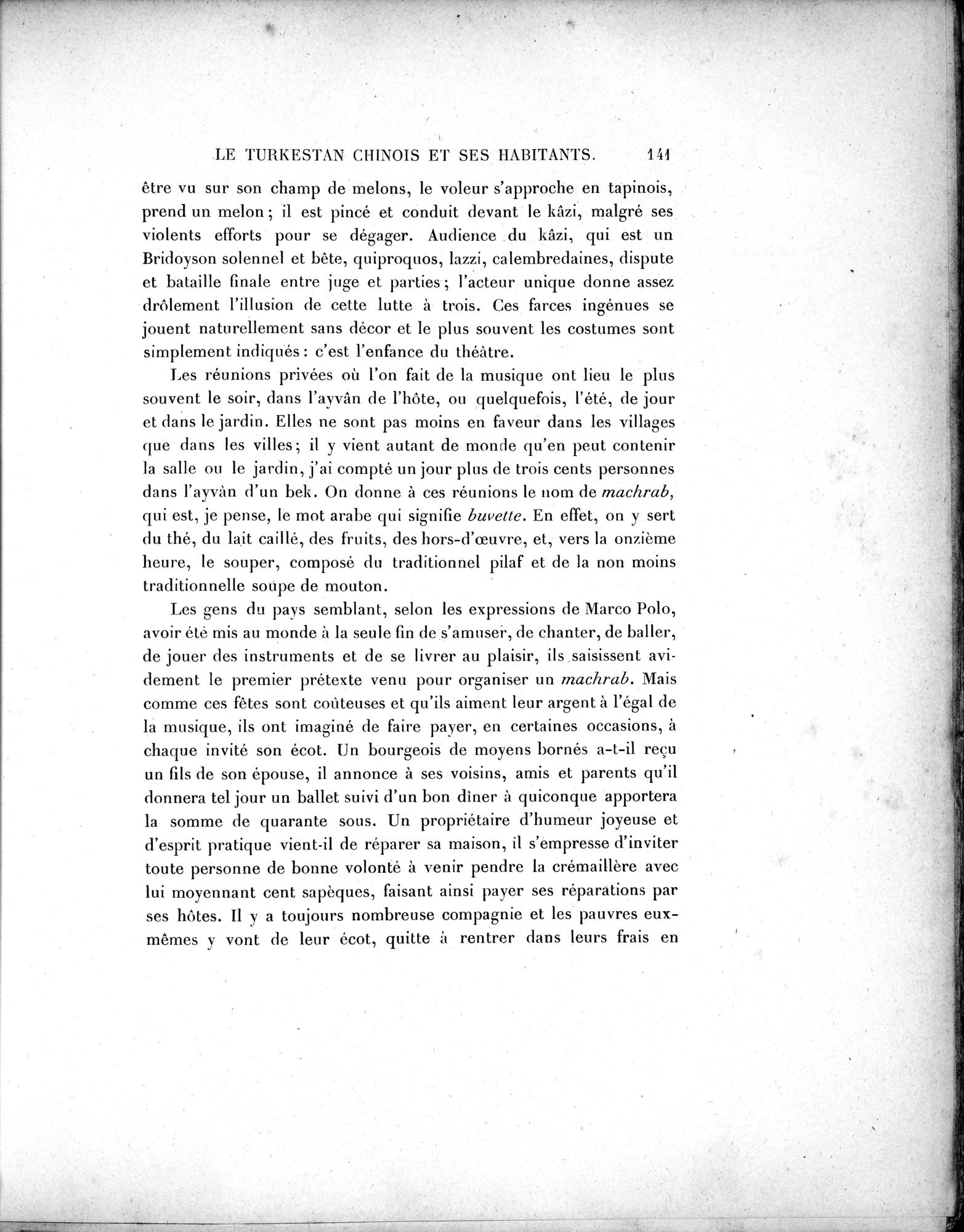 Mission Scientifique dans la Haute Asie 1890-1895 : vol.2 / 157 ページ（白黒高解像度画像）