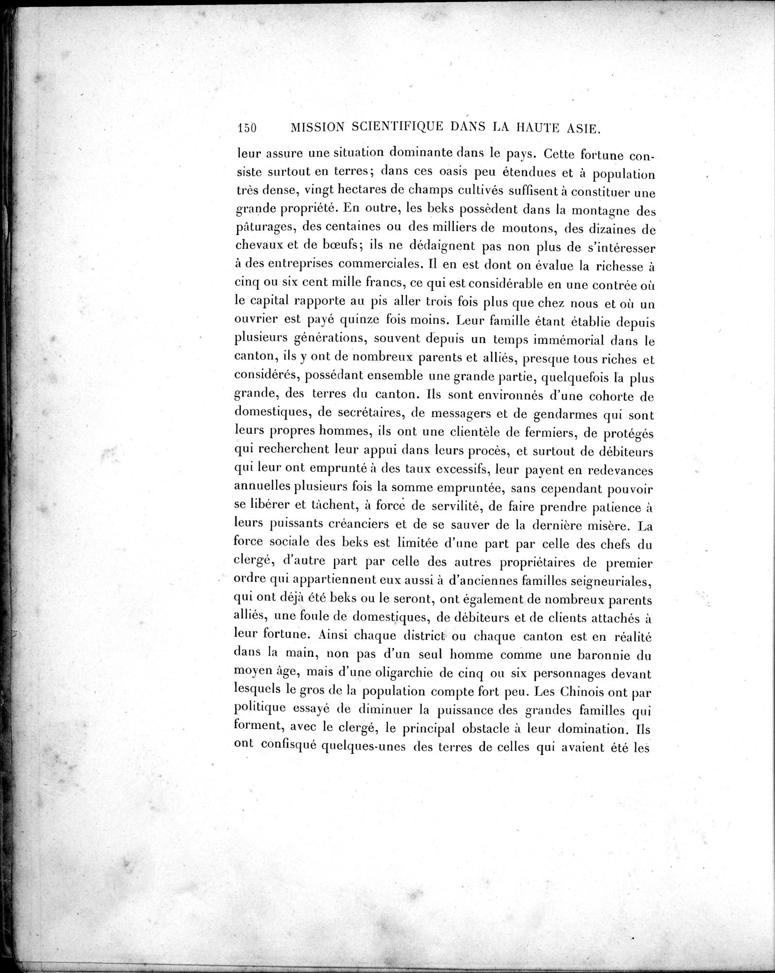 Mission Scientifique dans la Haute Asie 1890-1895 : vol.2 / 166 ページ（白黒高解像度画像）