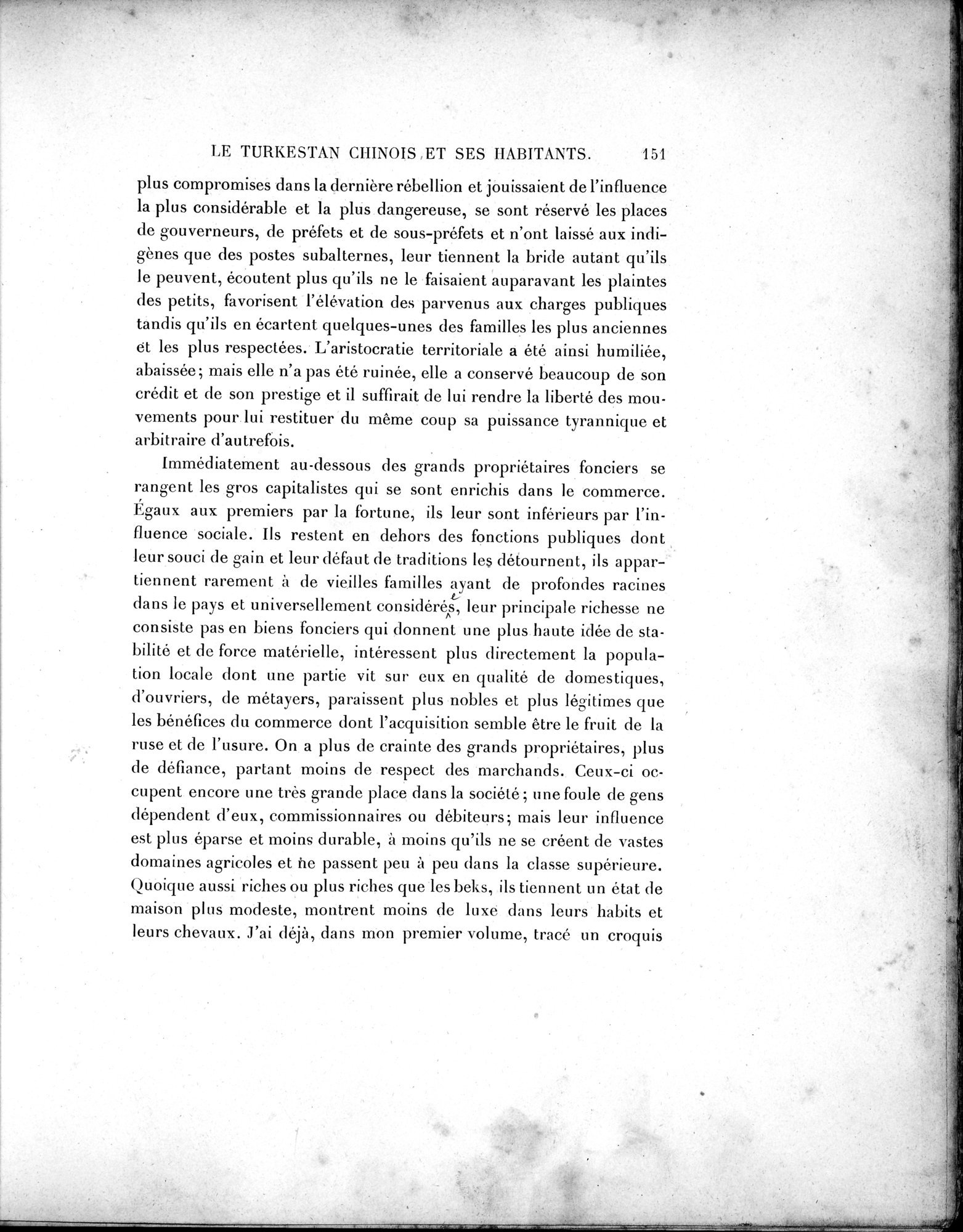 Mission Scientifique dans la Haute Asie 1890-1895 : vol.2 / 167 ページ（白黒高解像度画像）