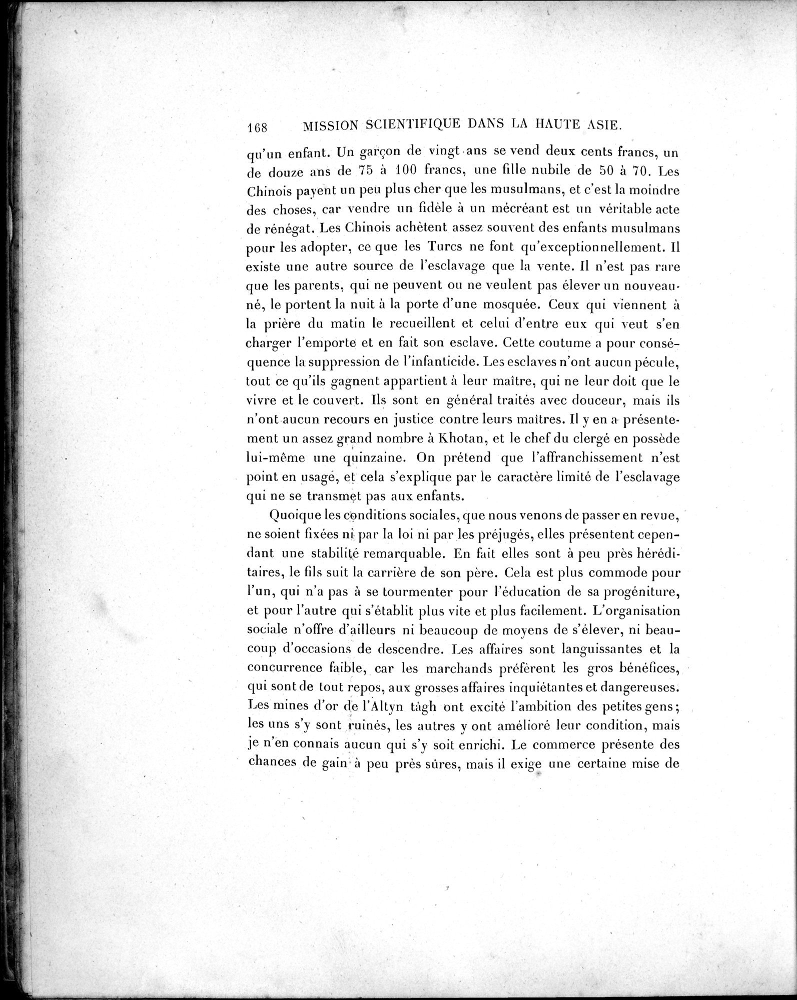 Mission Scientifique dans la Haute Asie 1890-1895 : vol.2 / 184 ページ（白黒高解像度画像）