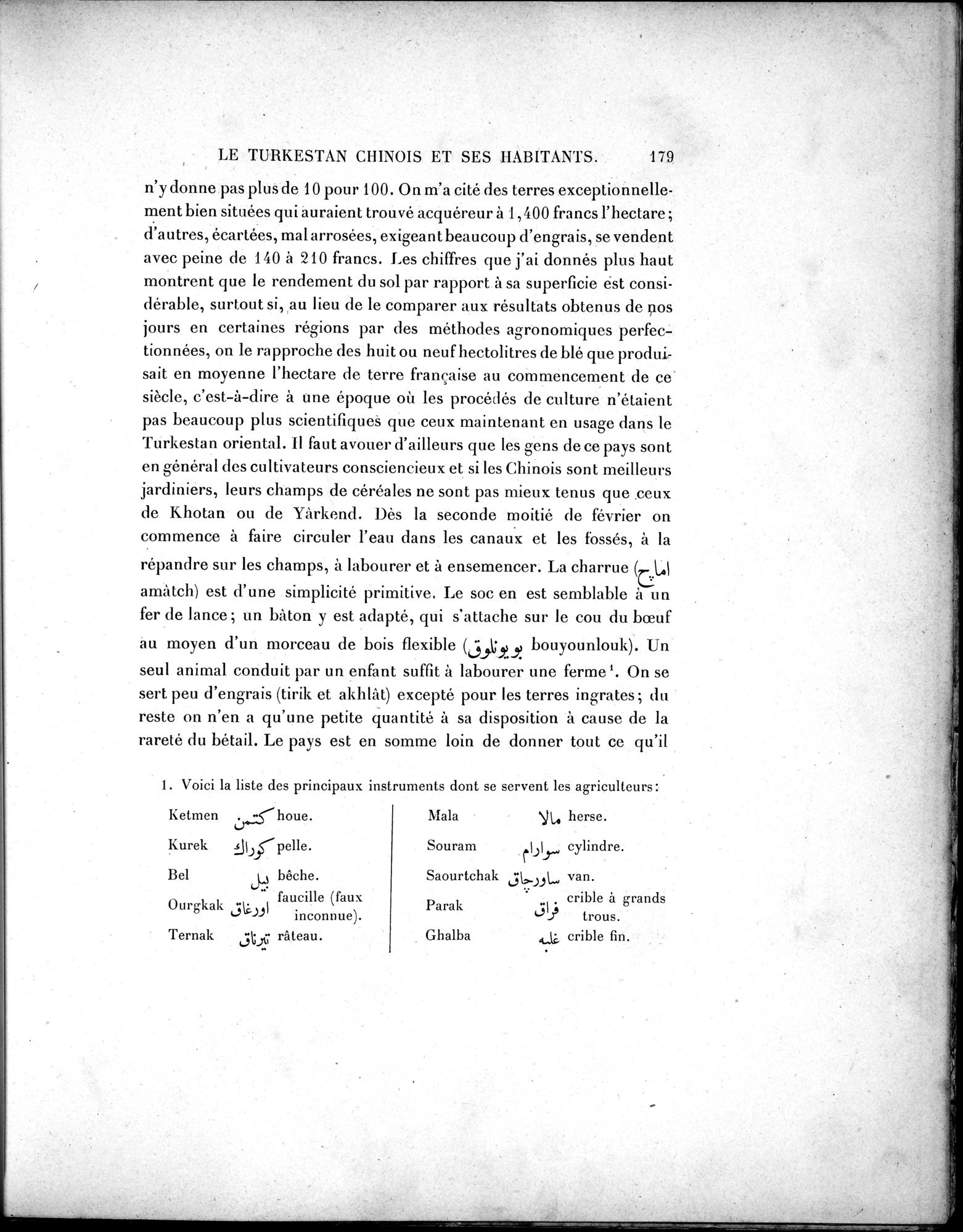 Mission Scientifique dans la Haute Asie 1890-1895 : vol.2 / Page 195 (Grayscale High Resolution Image)