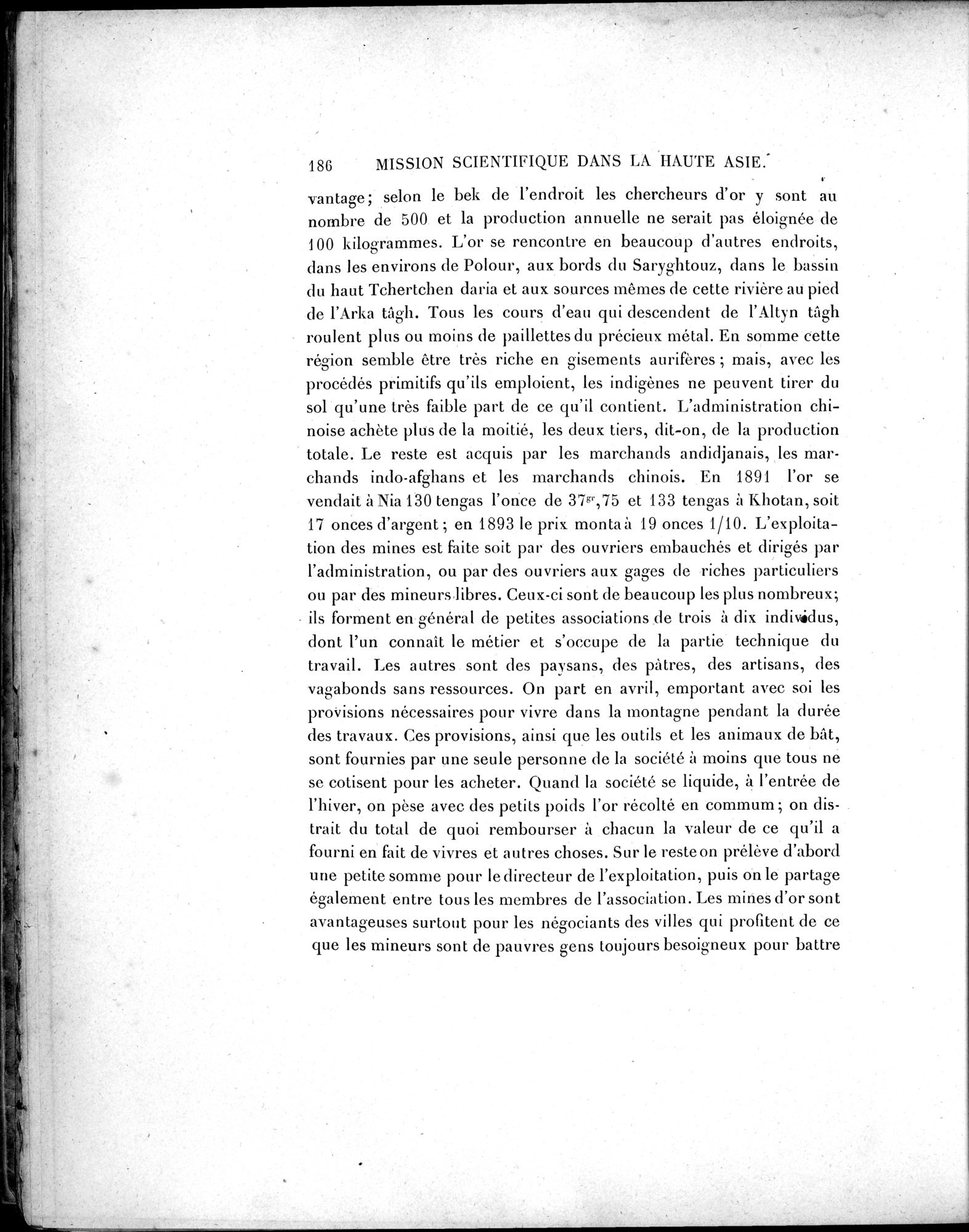 Mission Scientifique dans la Haute Asie 1890-1895 : vol.2 / 204 ページ（白黒高解像度画像）
