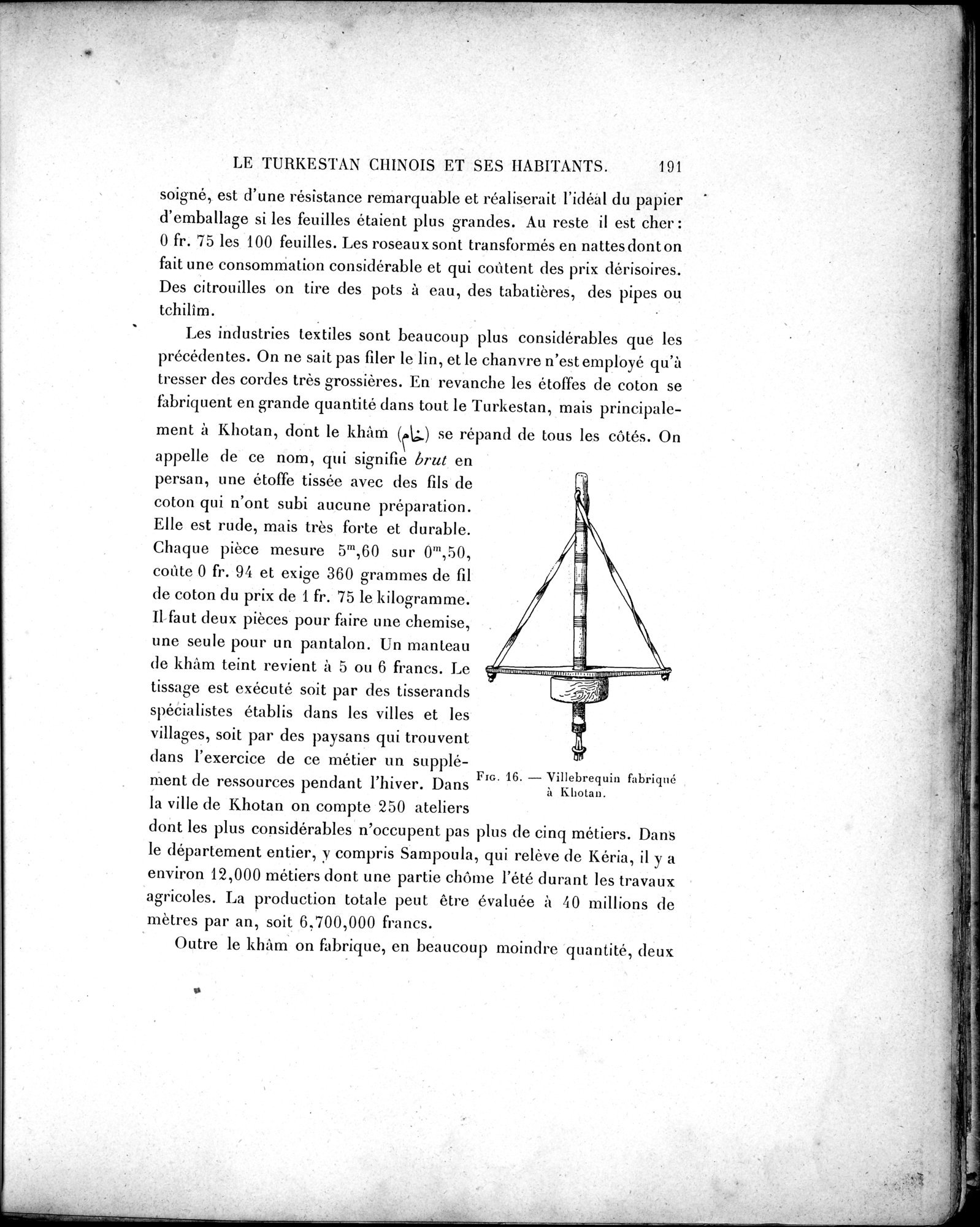 Mission Scientifique dans la Haute Asie 1890-1895 : vol.2 / 211 ページ（白黒高解像度画像）