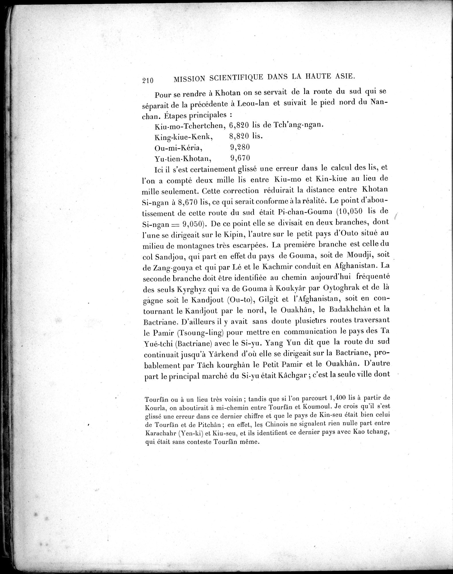 Mission Scientifique dans la Haute Asie 1890-1895 : vol.2 / 236 ページ（白黒高解像度画像）