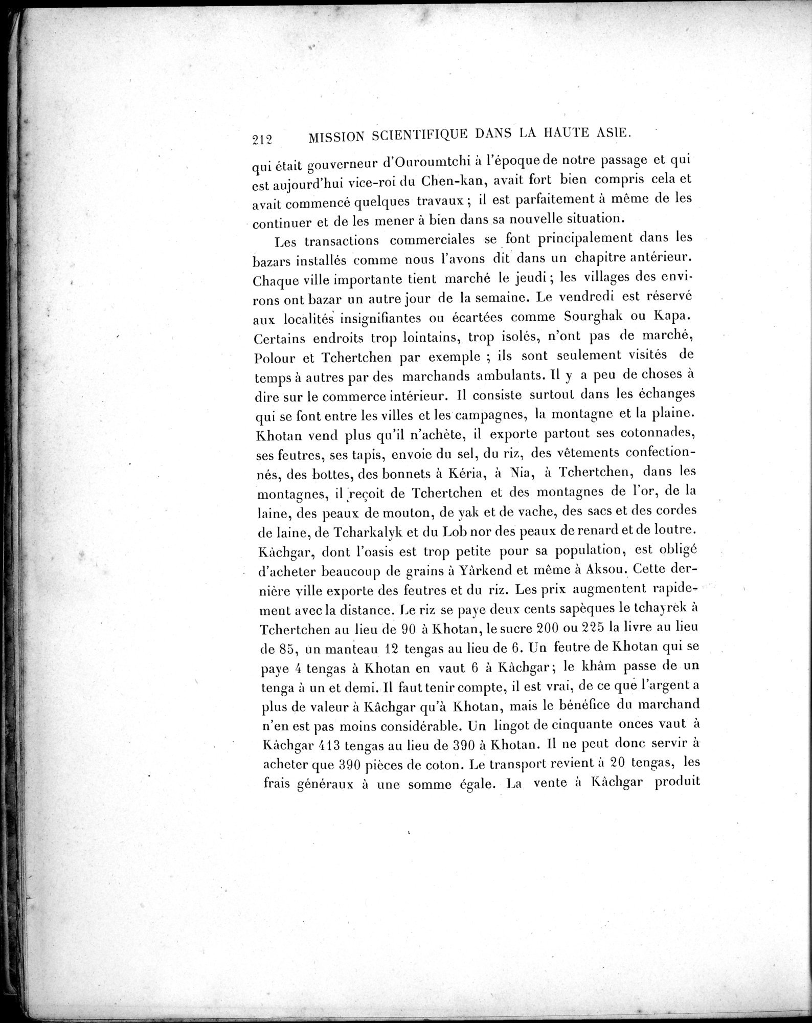 Mission Scientifique dans la Haute Asie 1890-1895 : vol.2 / Page 238 (Grayscale High Resolution Image)