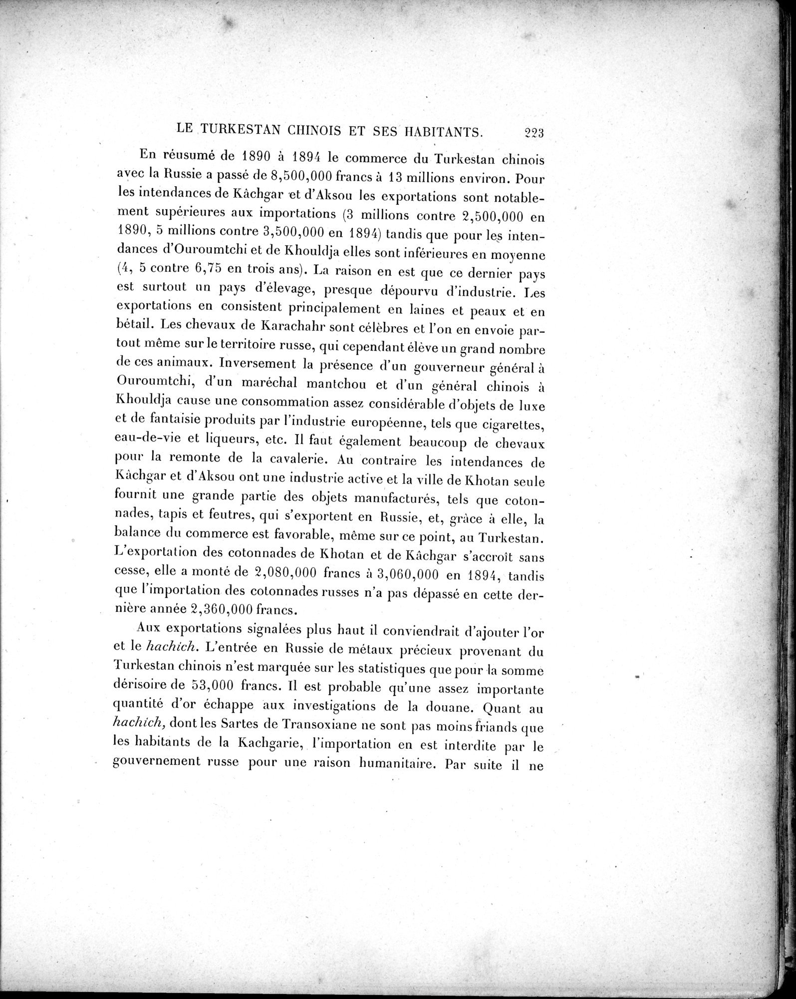Mission Scientifique dans la Haute Asie 1890-1895 : vol.2 / 249 ページ（白黒高解像度画像）