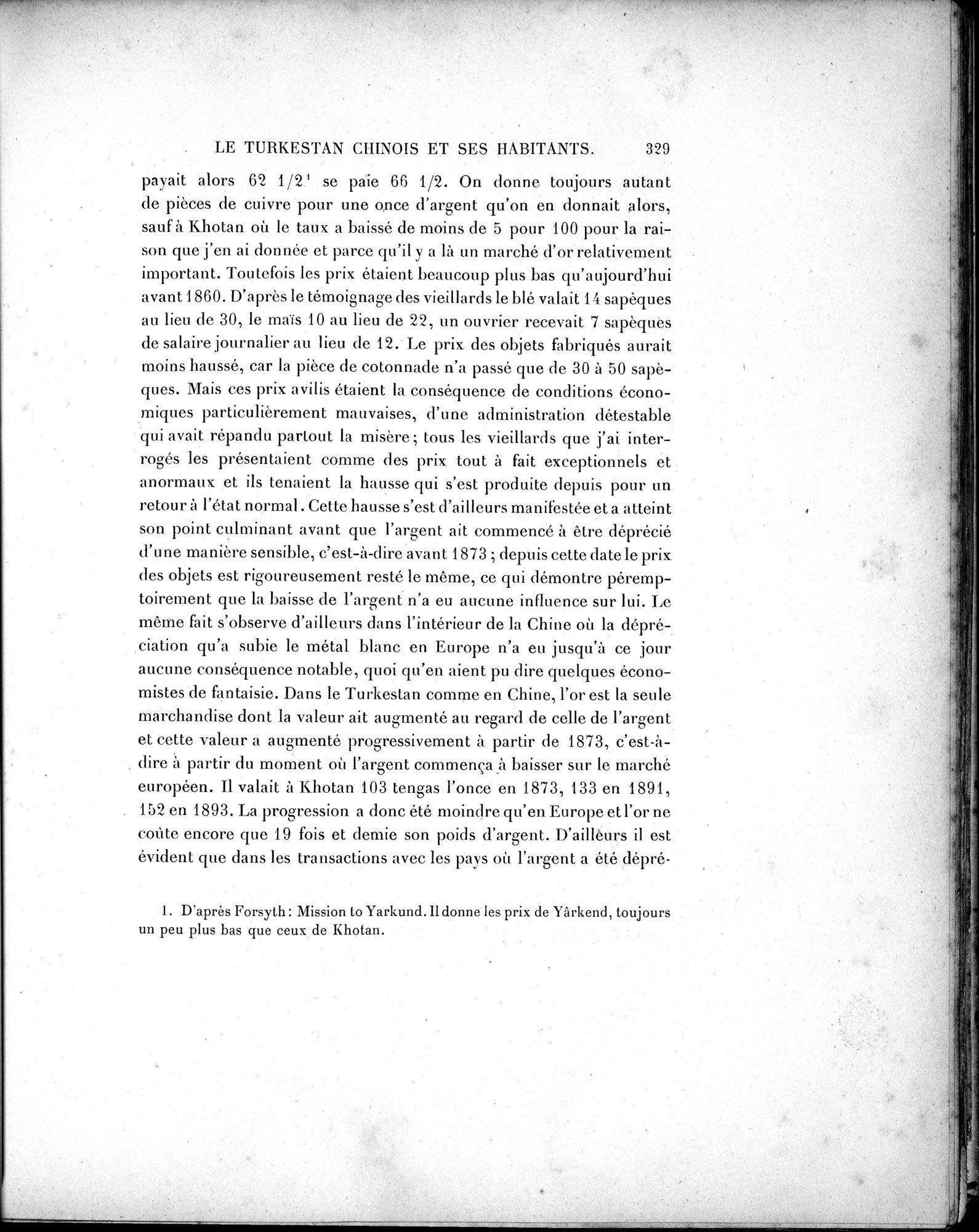 Mission Scientifique dans la Haute Asie 1890-1895 : vol.2 / Page 255 (Grayscale High Resolution Image)
