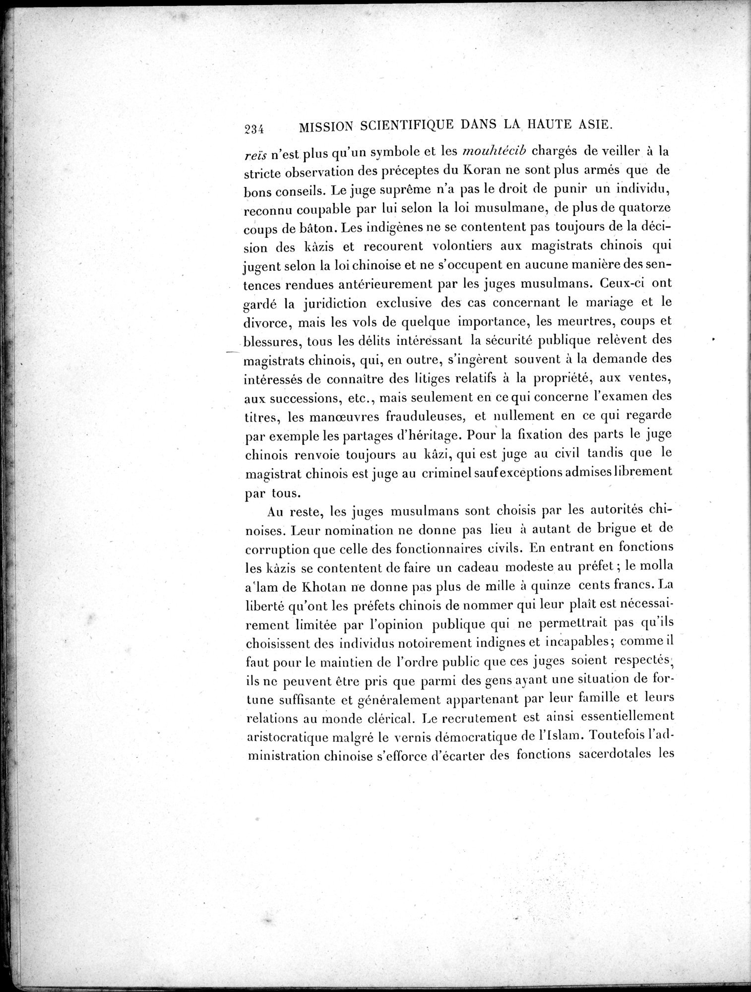 Mission Scientifique dans la Haute Asie 1890-1895 : vol.2 / 260 ページ（白黒高解像度画像）