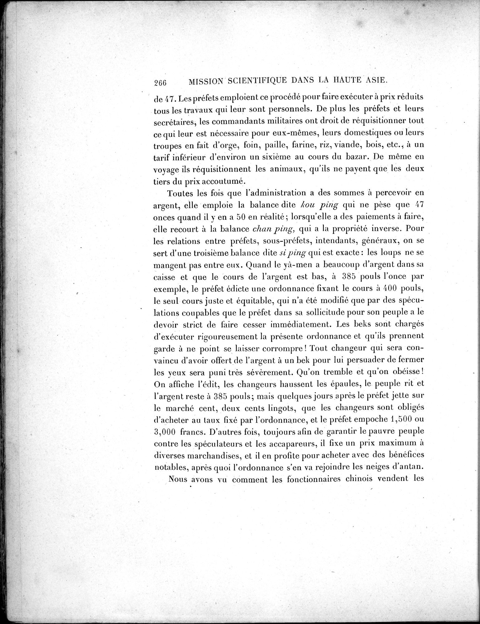 Mission Scientifique dans la Haute Asie 1890-1895 : vol.2 / Page 292 (Grayscale High Resolution Image)