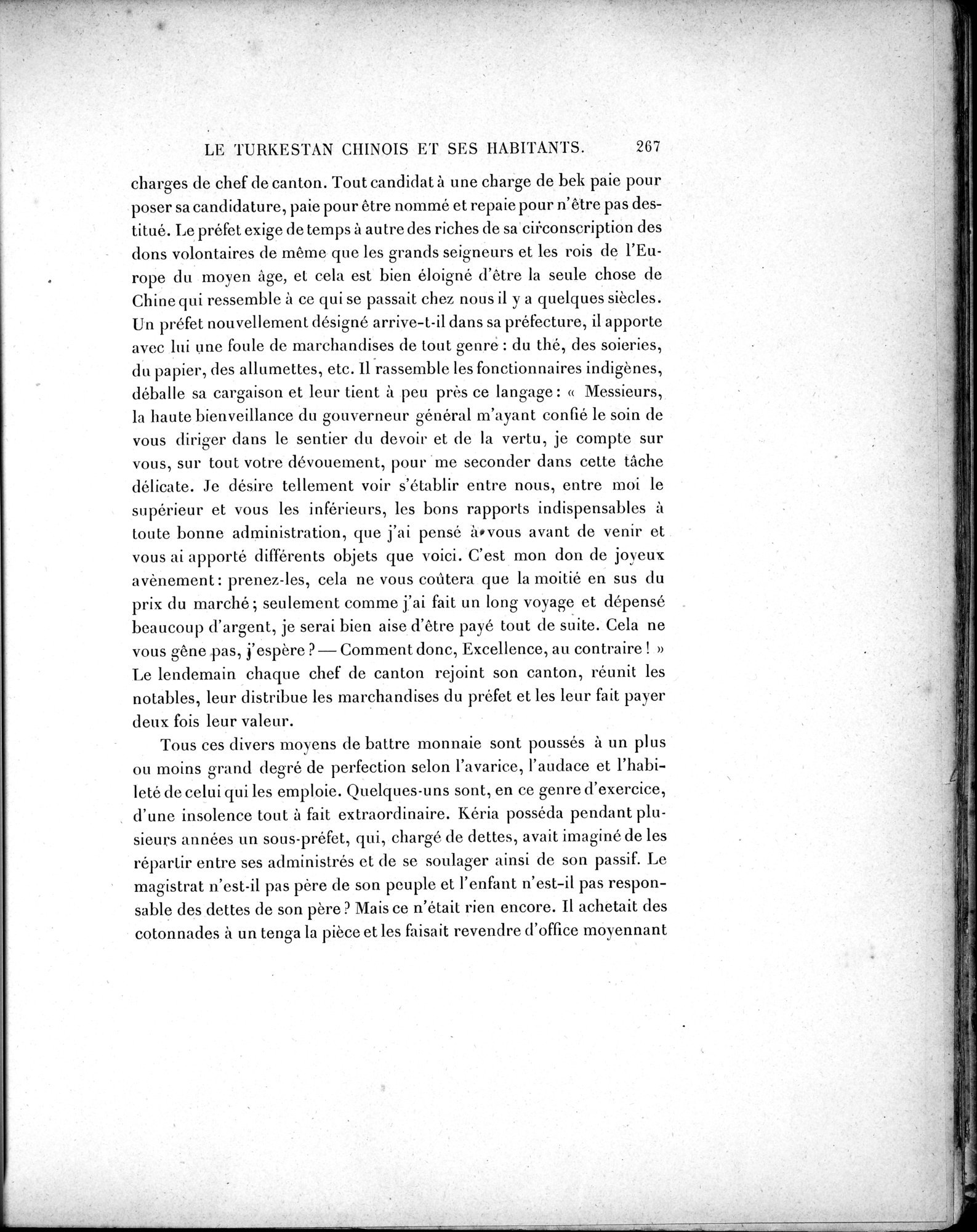 Mission Scientifique dans la Haute Asie 1890-1895 : vol.2 / Page 293 (Grayscale High Resolution Image)