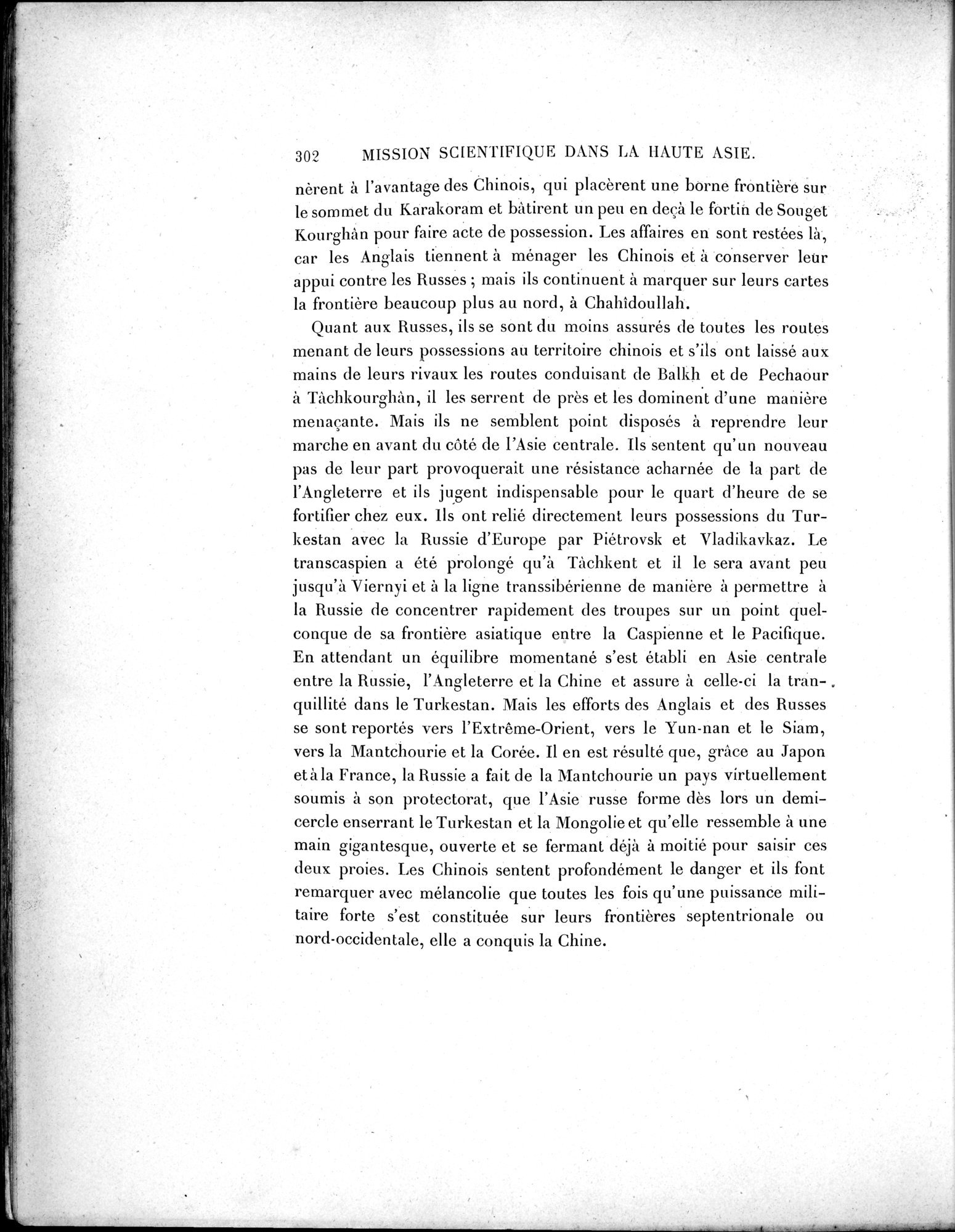 Mission Scientifique dans la Haute Asie 1890-1895 : vol.2 / 328 ページ（白黒高解像度画像）