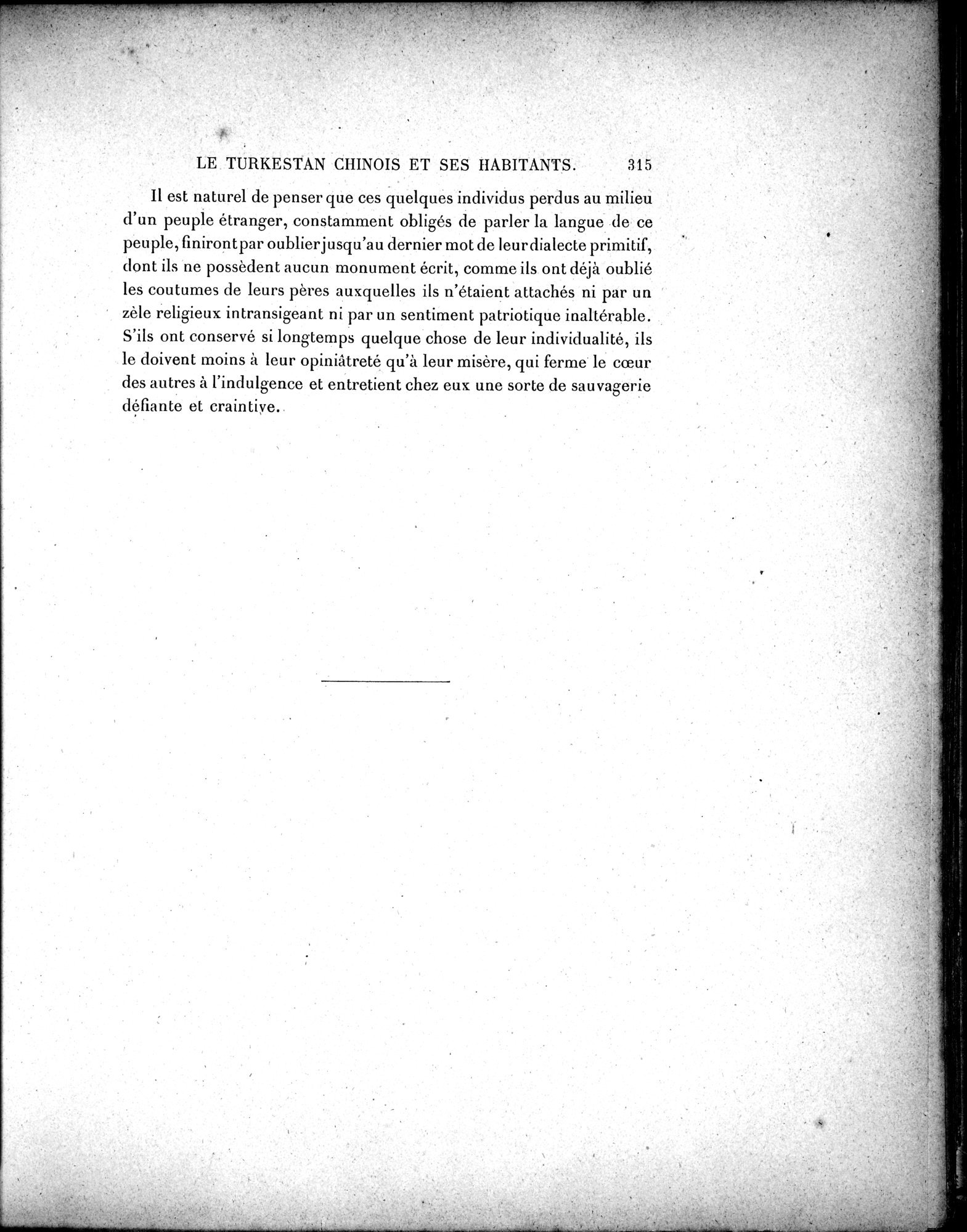 Mission Scientifique dans la Haute Asie 1890-1895 : vol.2 / Page 341 (Grayscale High Resolution Image)