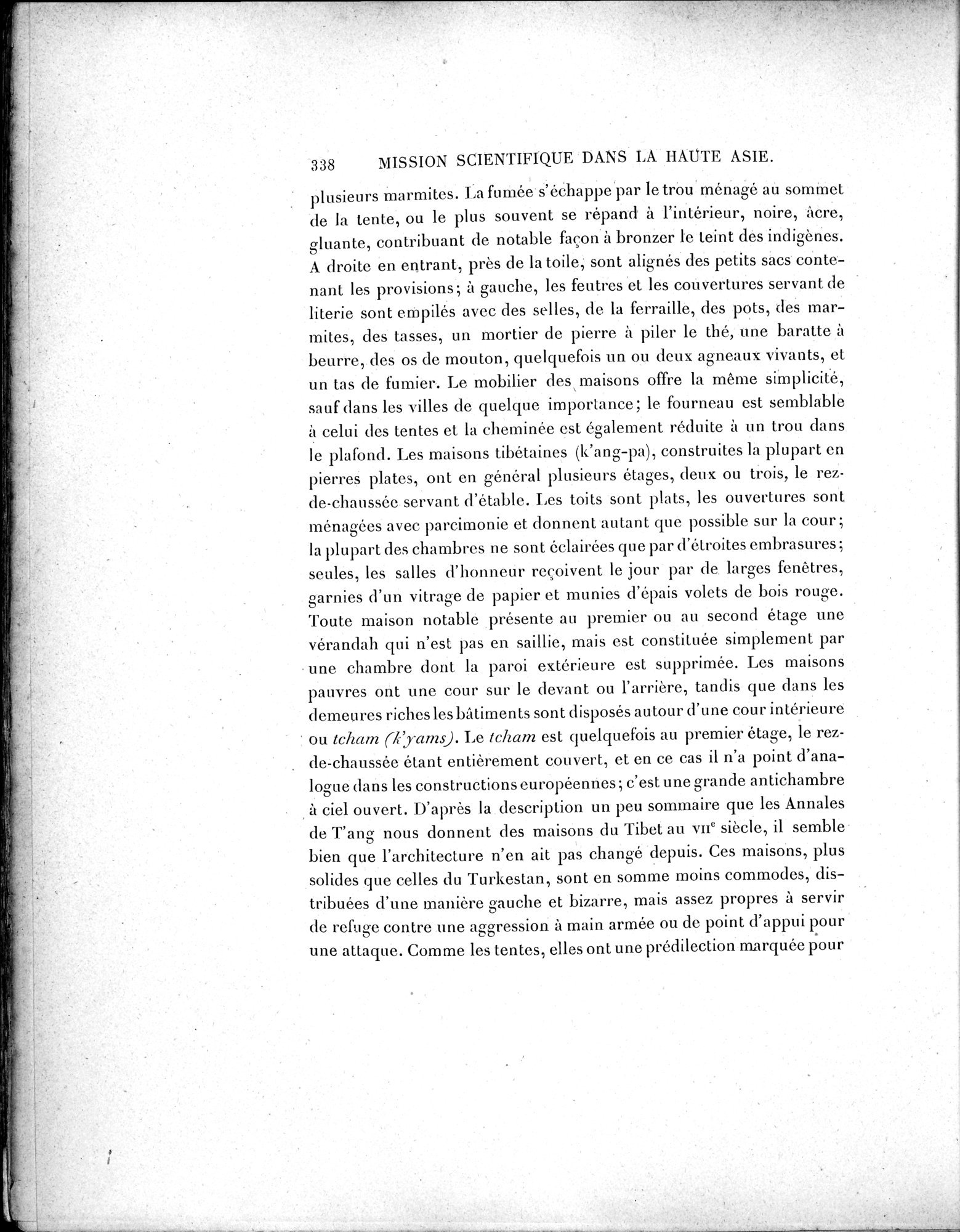 Mission Scientifique dans la Haute Asie 1890-1895 : vol.2 / Page 364 (Grayscale High Resolution Image)
