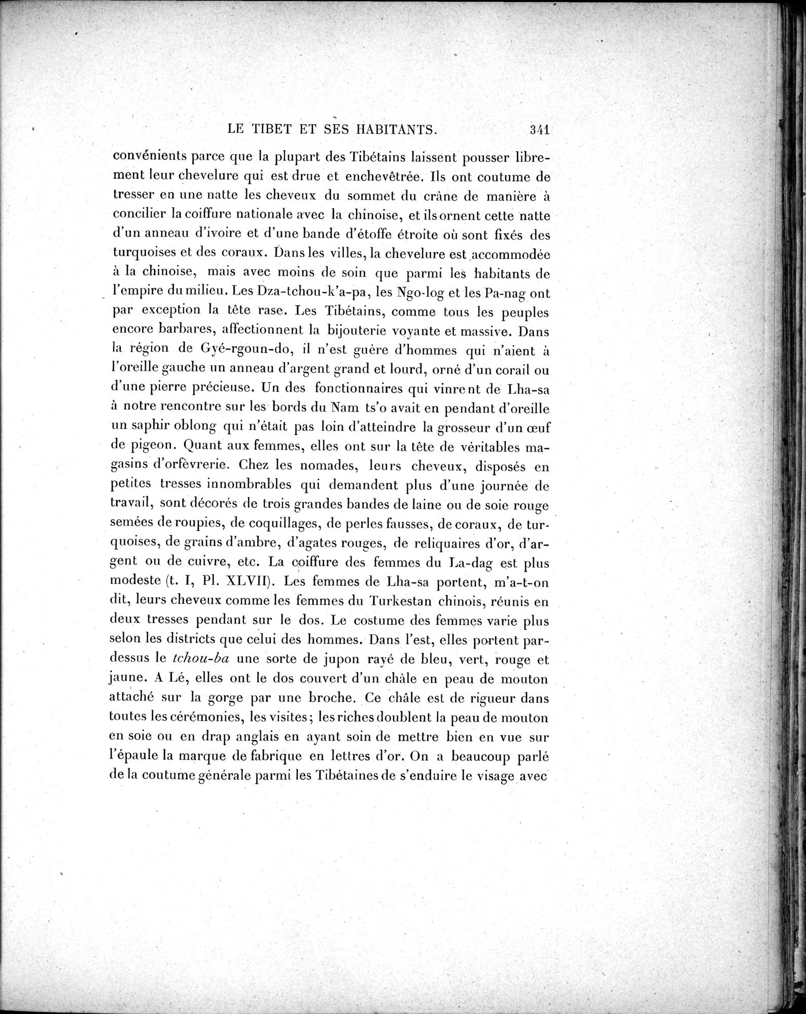 Mission Scientifique dans la Haute Asie 1890-1895 : vol.2 / Page 367 (Grayscale High Resolution Image)
