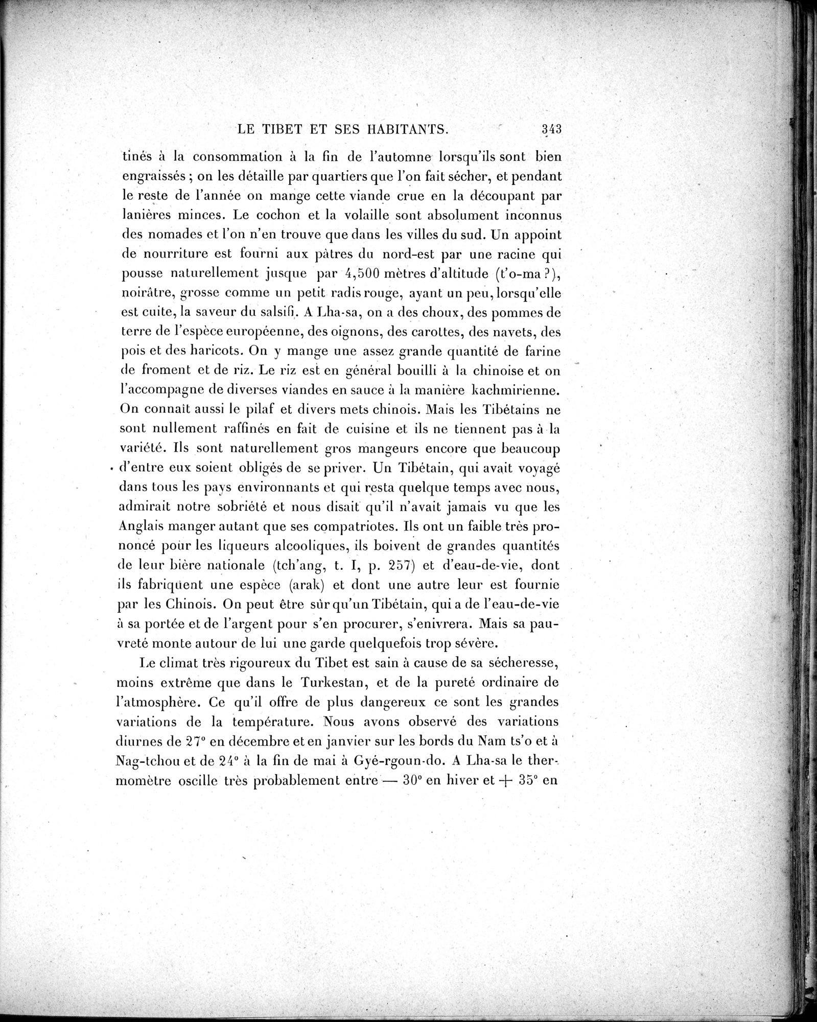Mission Scientifique dans la Haute Asie 1890-1895 : vol.2 / Page 369 (Grayscale High Resolution Image)