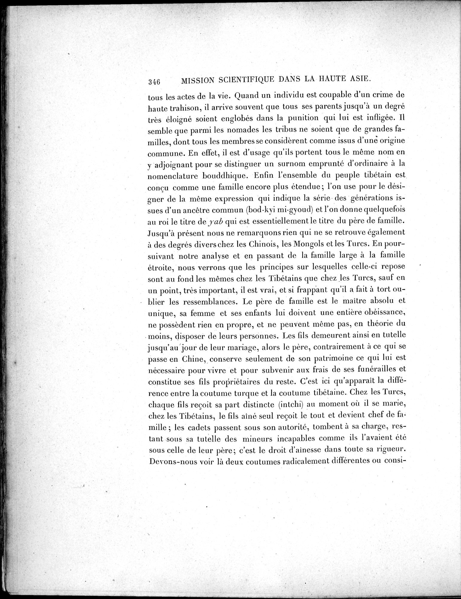 Mission Scientifique dans la Haute Asie 1890-1895 : vol.2 / 372 ページ（白黒高解像度画像）