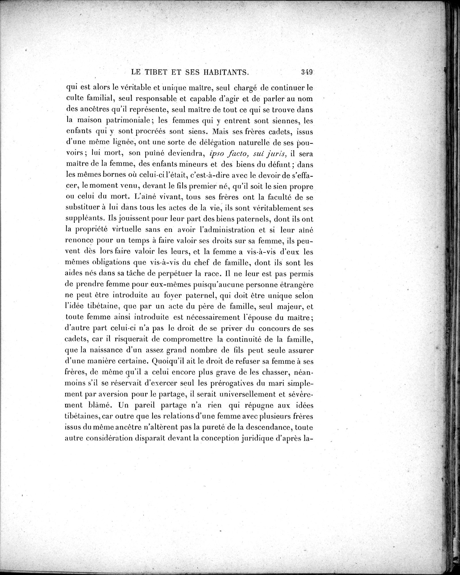 Mission Scientifique dans la Haute Asie 1890-1895 : vol.2 / 375 ページ（白黒高解像度画像）