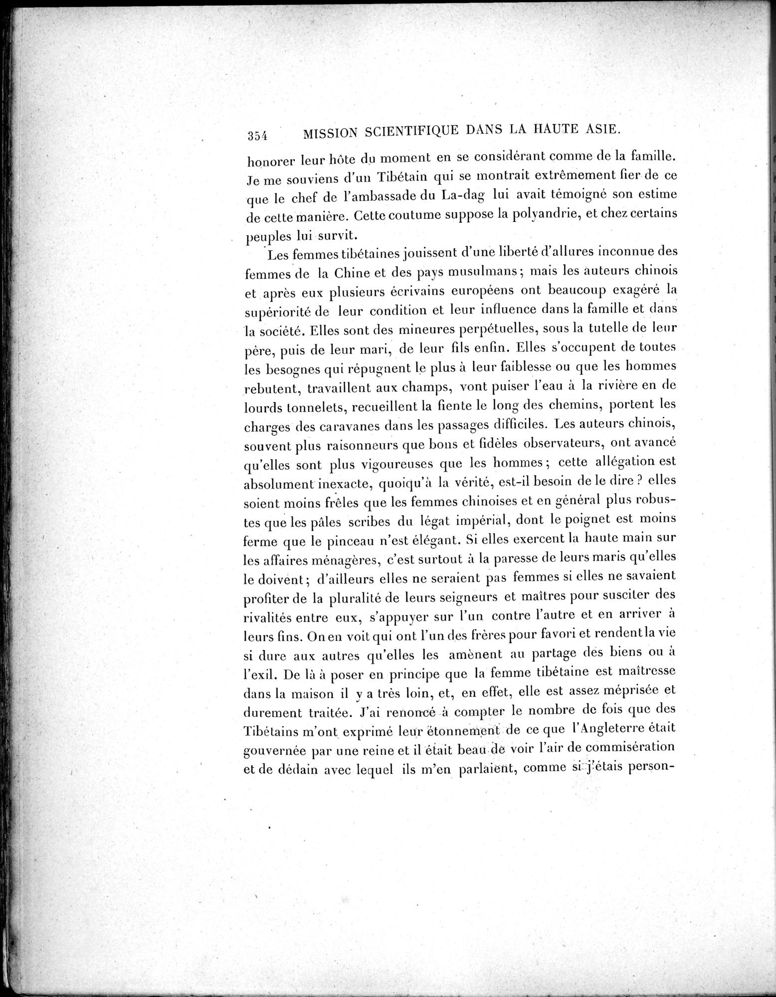 Mission Scientifique dans la Haute Asie 1890-1895 : vol.2 / 380 ページ（白黒高解像度画像）