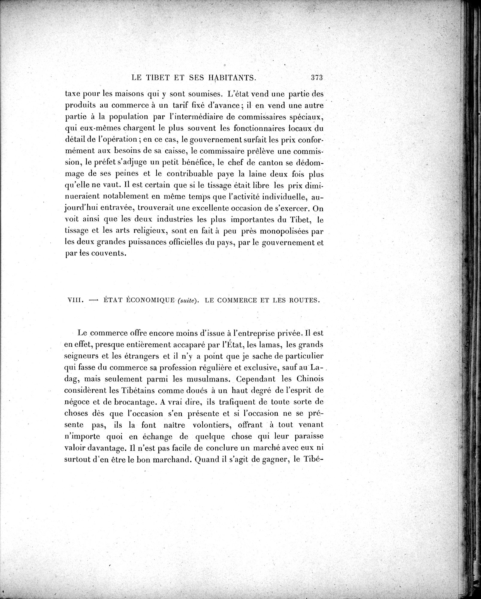 Mission Scientifique dans la Haute Asie 1890-1895 : vol.2 / 399 ページ（白黒高解像度画像）