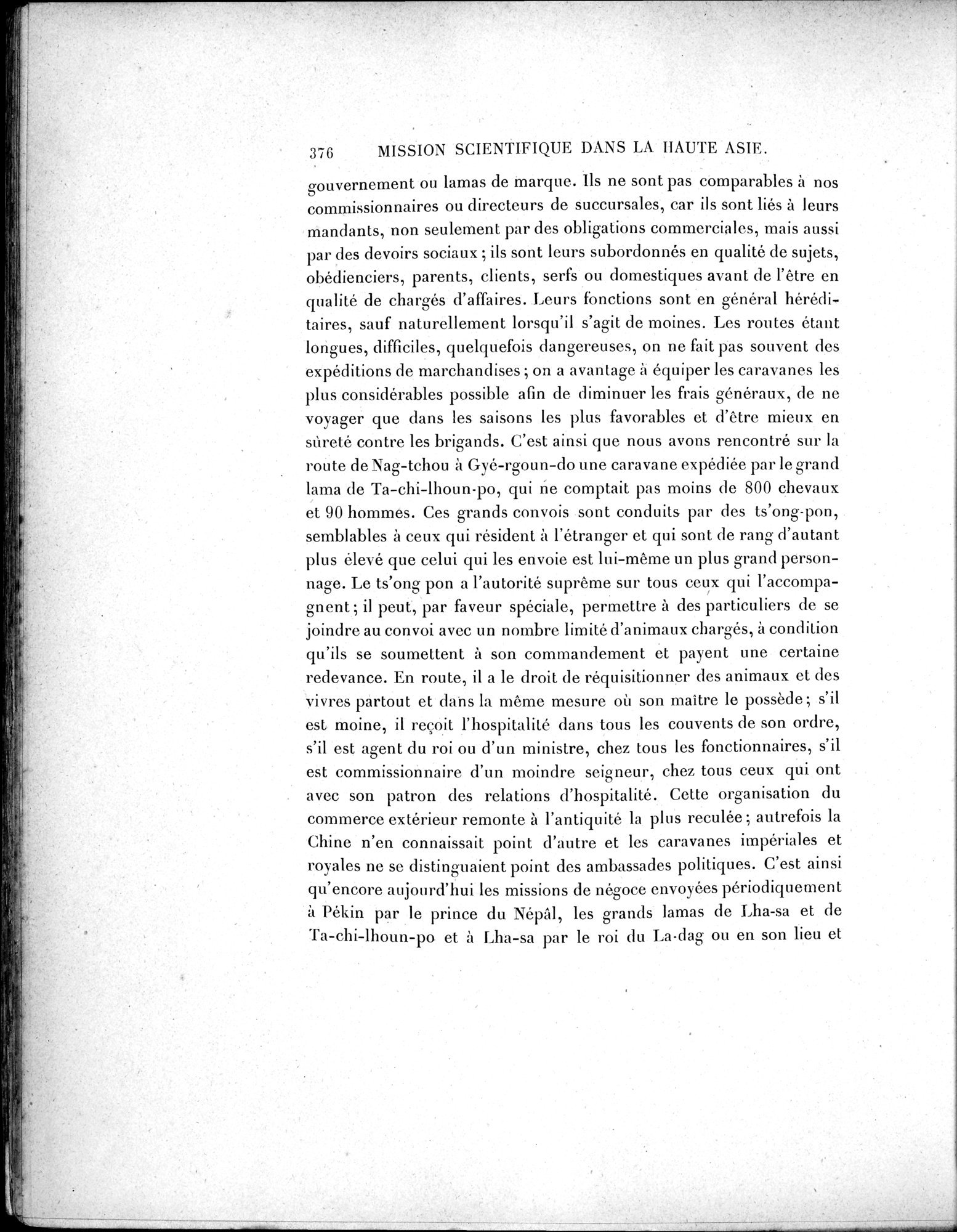 Mission Scientifique dans la Haute Asie 1890-1895 : vol.2 / 402 ページ（白黒高解像度画像）